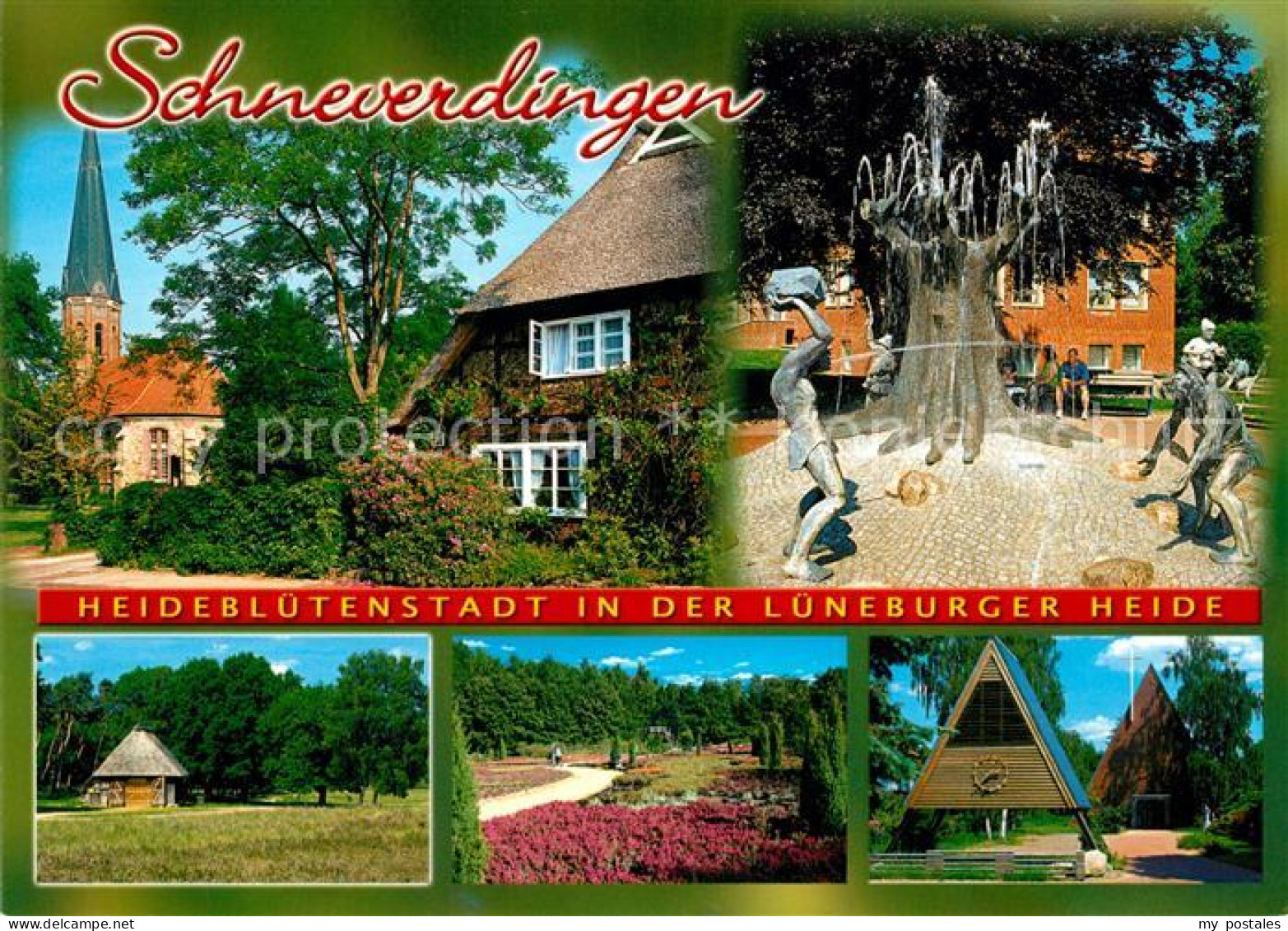 73213759 Schneverdingen Kirche Heidepark Brunnen Monument Schneverdingen - Schneverdingen