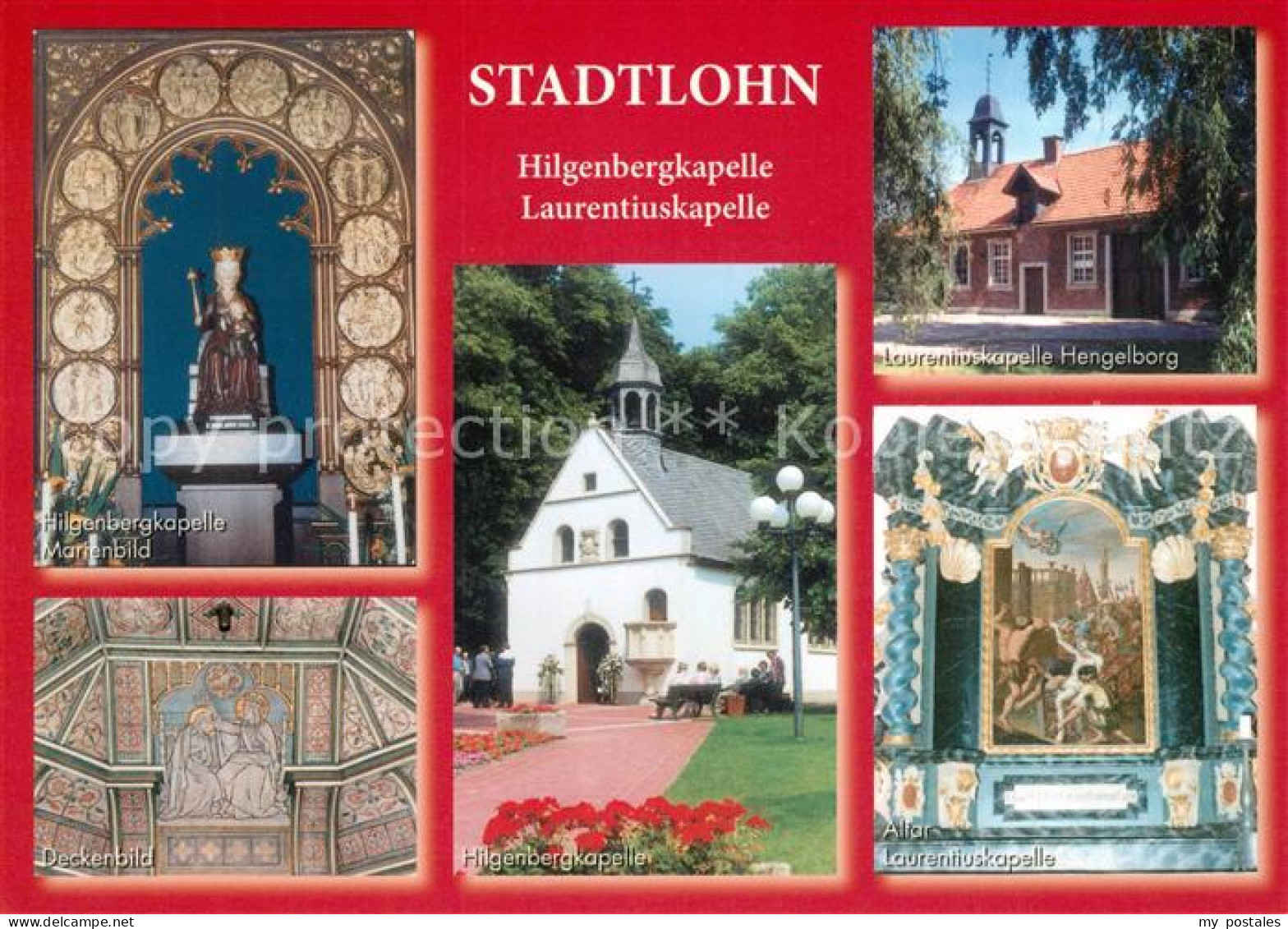 73213429 Stadtlohn Hilgenbergkapelle Marienbild Laurentiuskapelle Deckenbild Alt - Stadtlohn