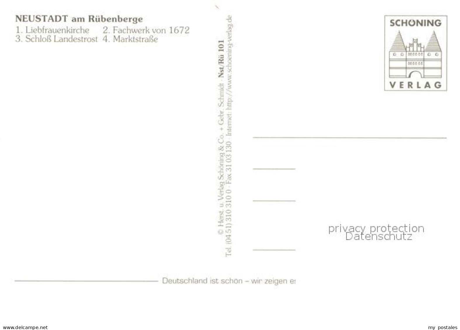 73213397 Neustadt Ruebenberge Liebfrauenkirche Fachwerkhaus Schloss Landestrost  - Neustadt Am Rübenberge