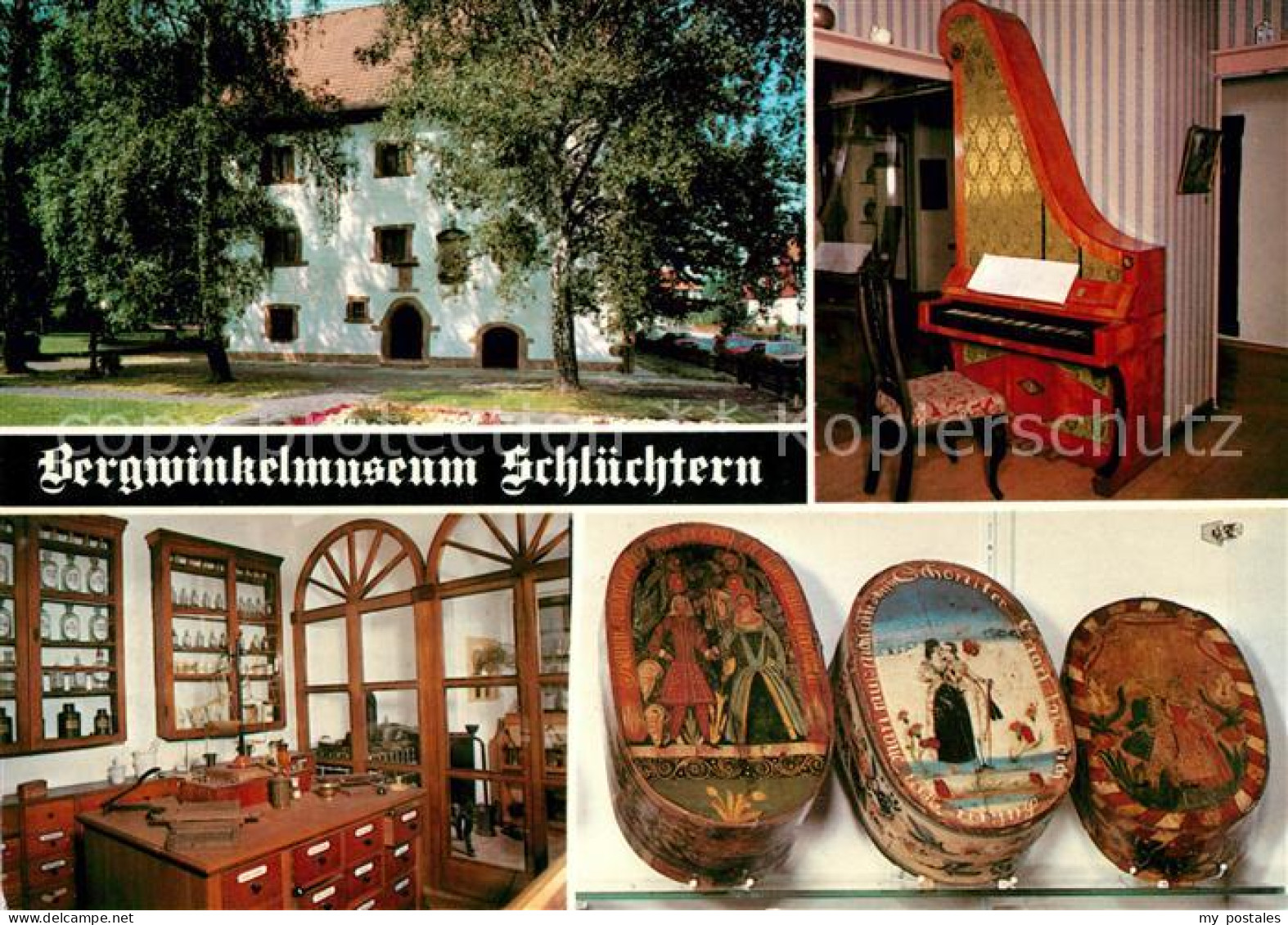 73213274 Schluechtern Bergwinkelmuseum Giraffenklavier Apotheke Im 19 Jhdt Spans - Schlüchtern
