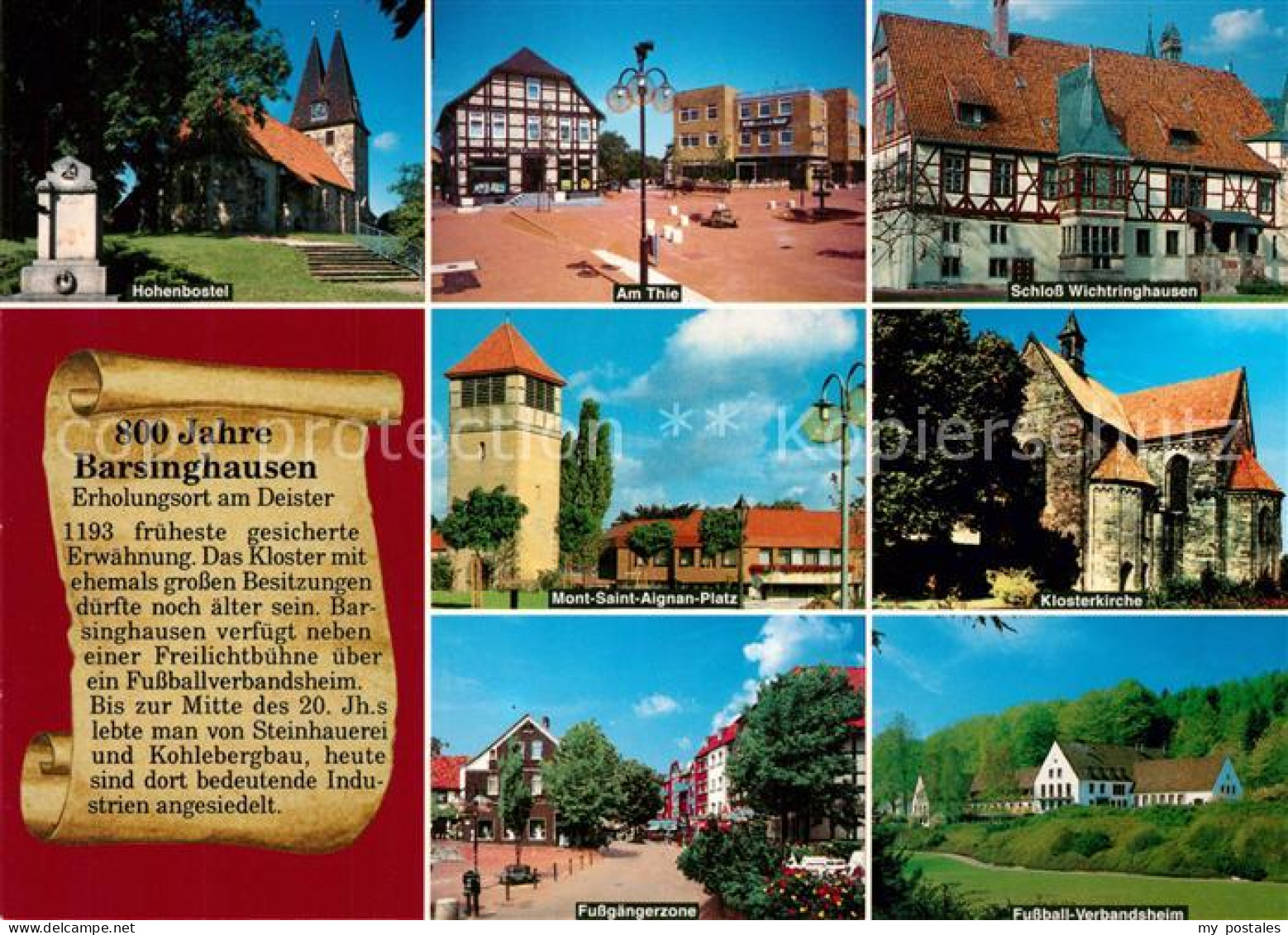 73213144 Barsinghausen Fussball-Verbandsheim Schloss Wichtringhausen Hohenbostel - Barsinghausen