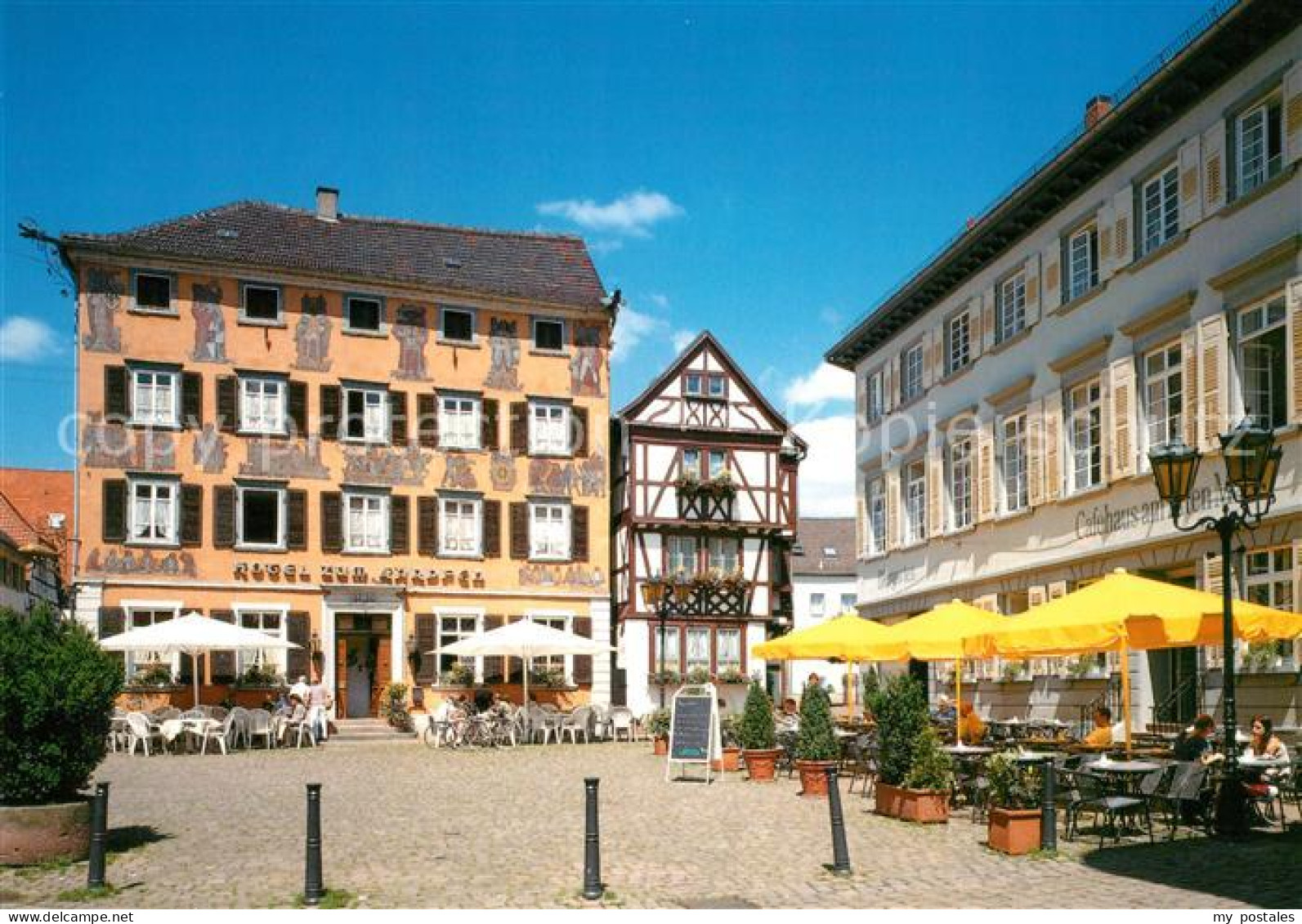 73213132 Eberbach Neckar Alter Markt Hotel Zum Karpfen  Eberbach Neckar - Eberbach