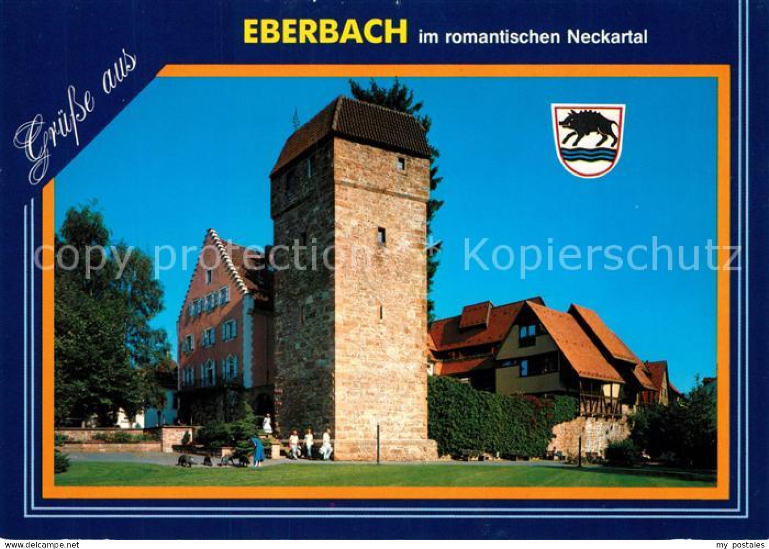 73213108 Eberbach Neckar Talheim'sches Haus Pulverturm Kurzentrum  Eberbach Neck - Eberbach