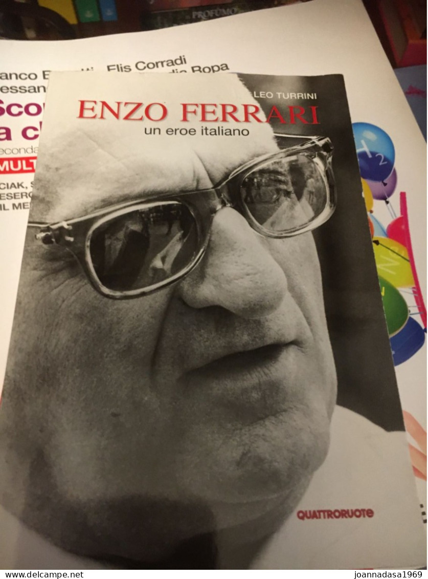 LIBRO ENZO FERRARI CORSE DI FORMULA UNO Nuovissimo - Histoire, Biographie, Philosophie