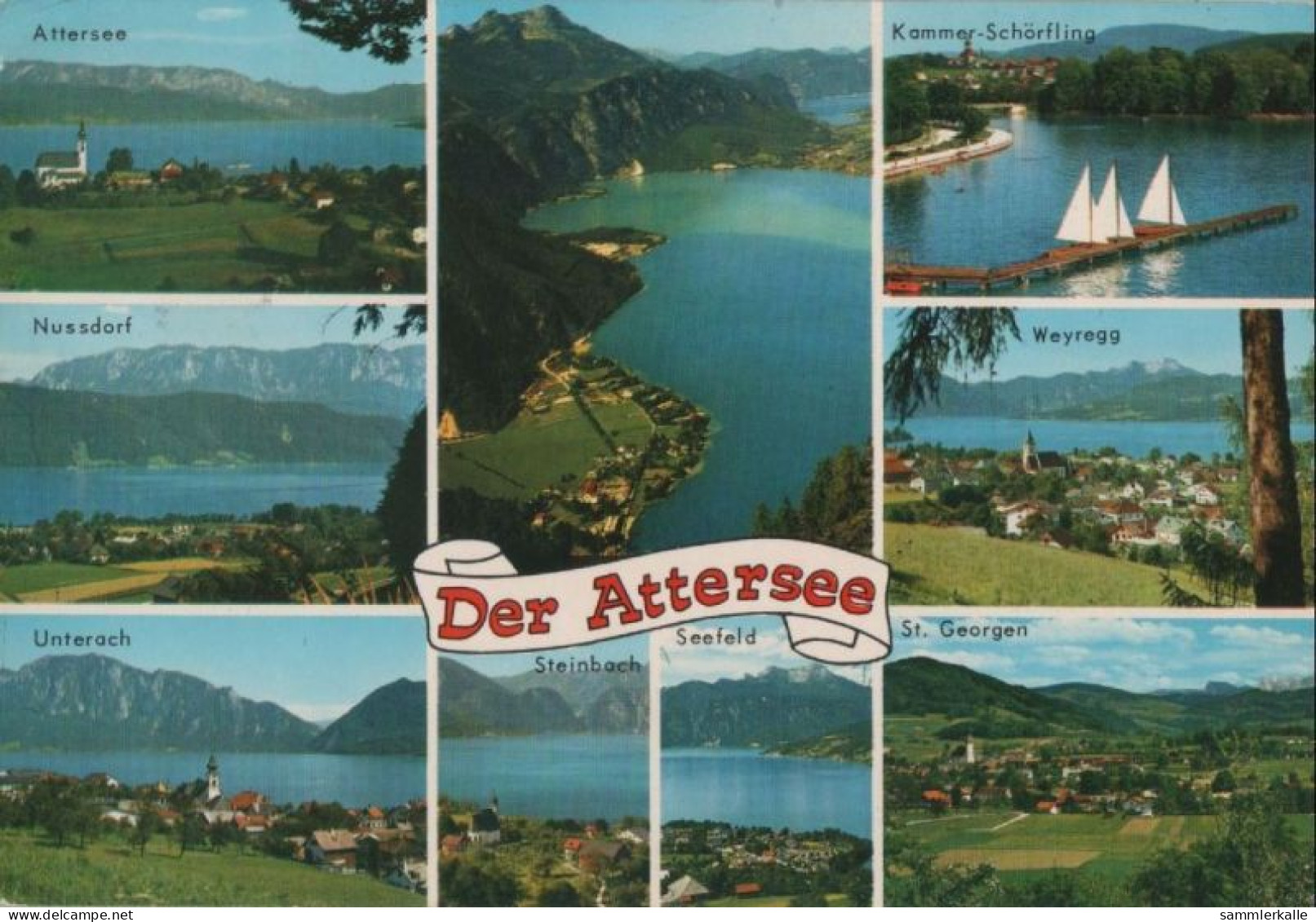 106787 - Österreich - Attersee - U.a. St. Georgen - Ca. 1985 - Attersee-Orte