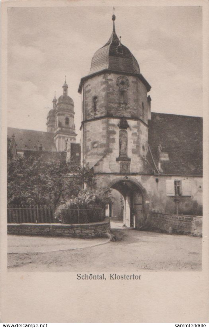 30673 - Schöntal - Klostertor - Ca. 1950 - Kuenzelsau