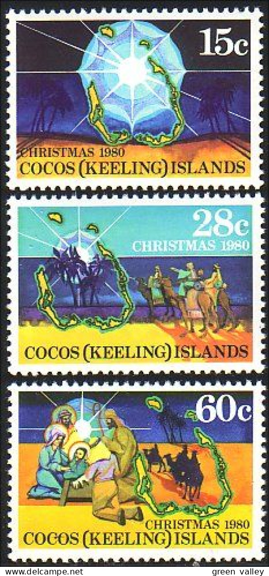 254 Cocos Islands MNH ** Neuf SC (CHR-7) - Kokosinseln (Keeling Islands)