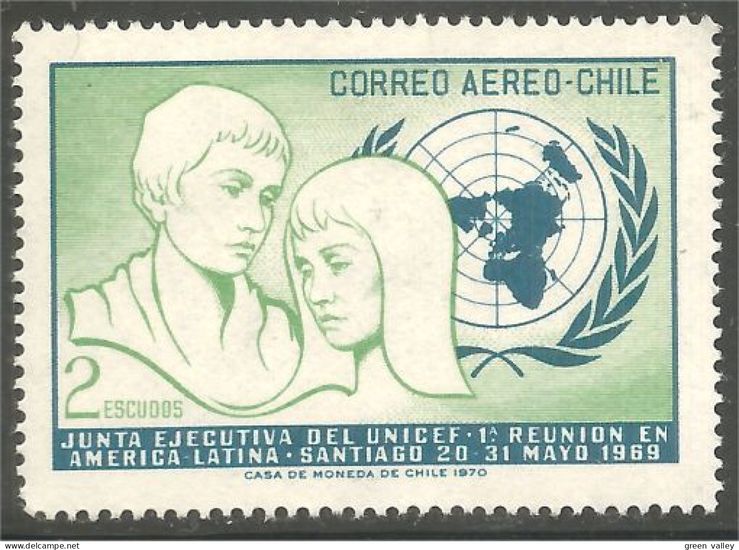 252 Chili UNICEF MNH ** Neuf SC (CHL-74) - UNICEF