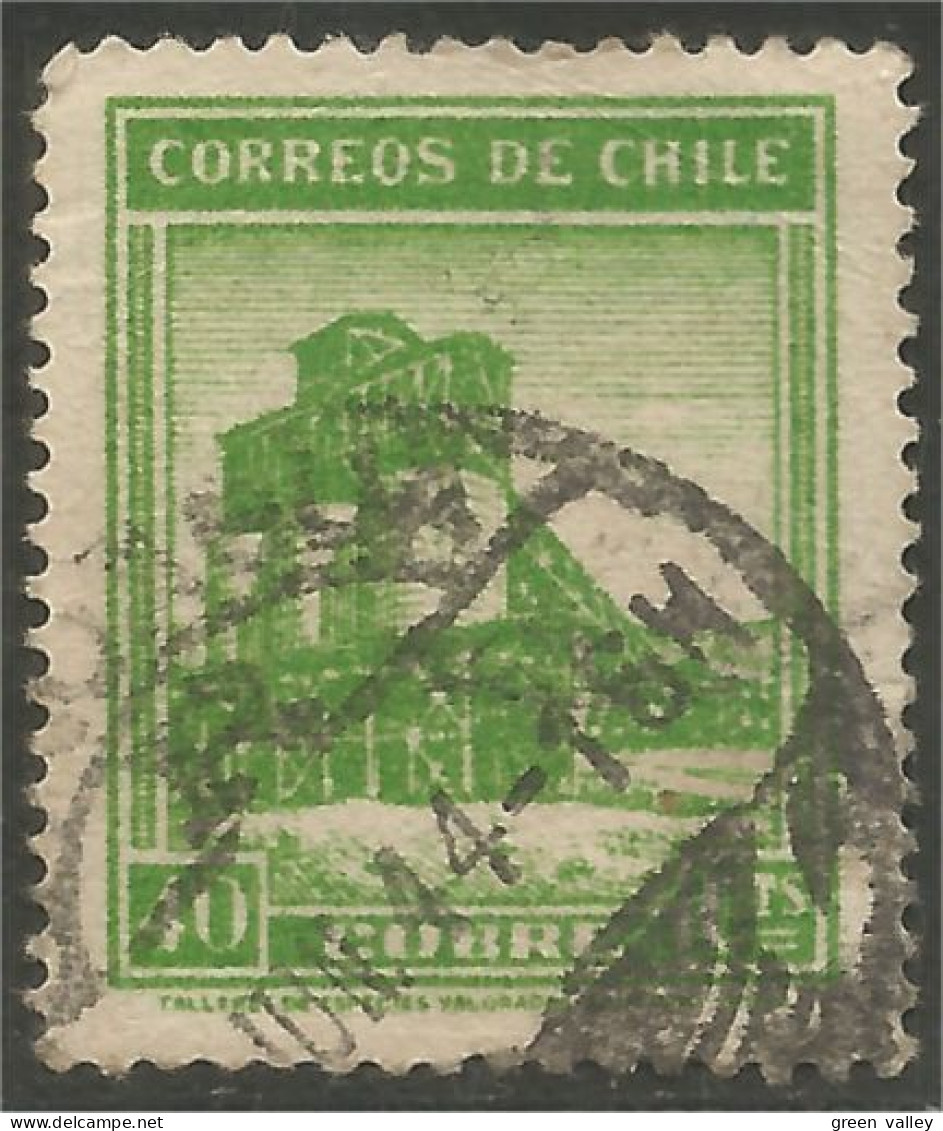 252 Chili Minerai Cuivre Copper Cobre Mines Mining Miner (CHL-67) - Minerali
