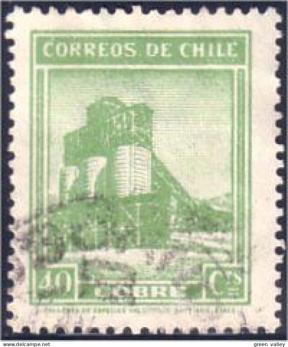 252 Chili Mines Mining Miner Cuivre Copper Cobre (CHL-23) - Minéraux