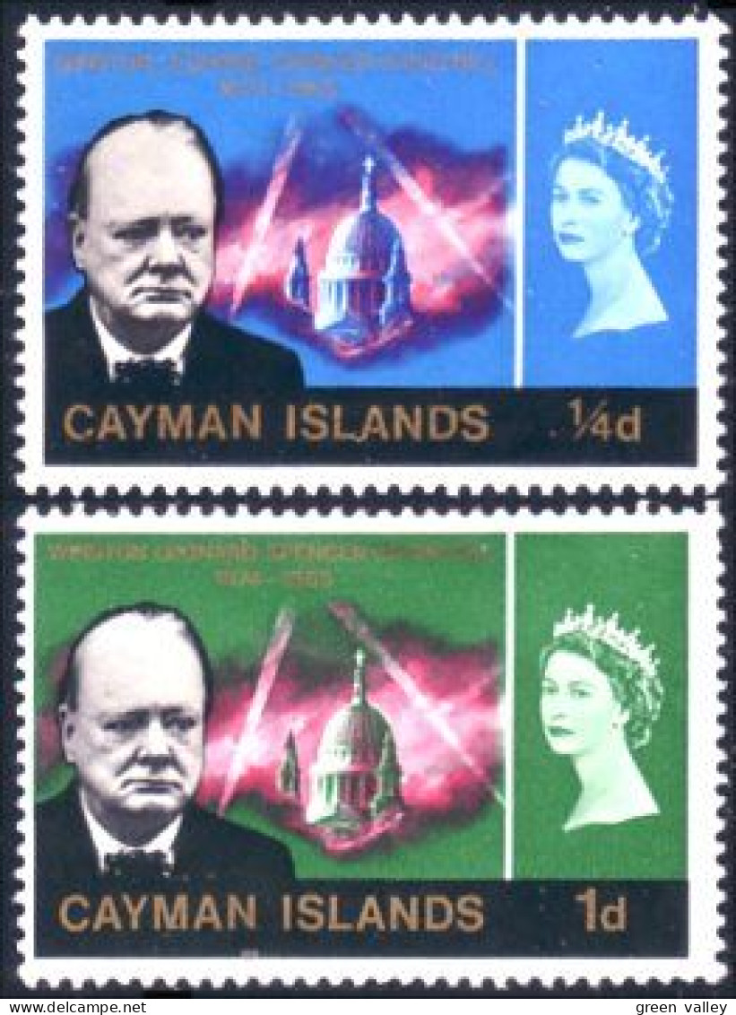242 Cayman Churchill MH * Neuf (CAY-85) - Iles Caïmans