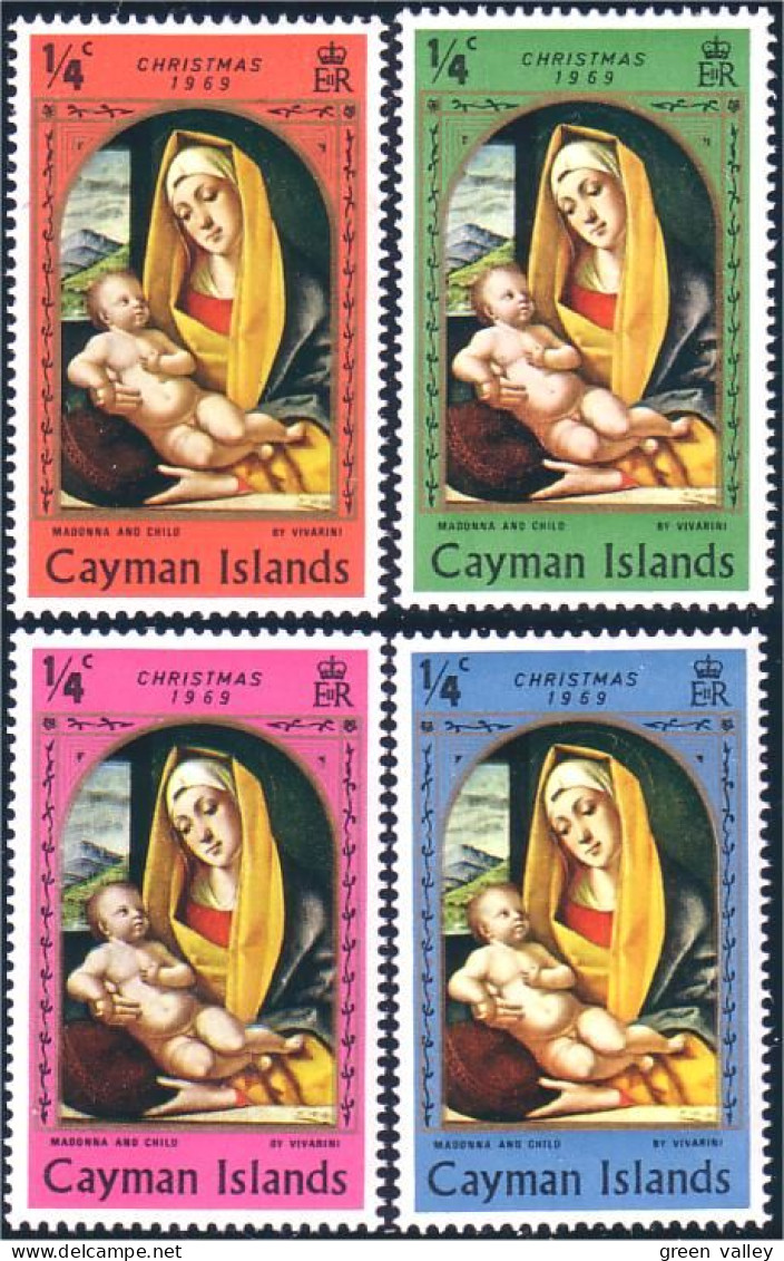 242 Cayman Noel Christmas 1969 MNH ** Neuf SC (CAY-38c) - Religión