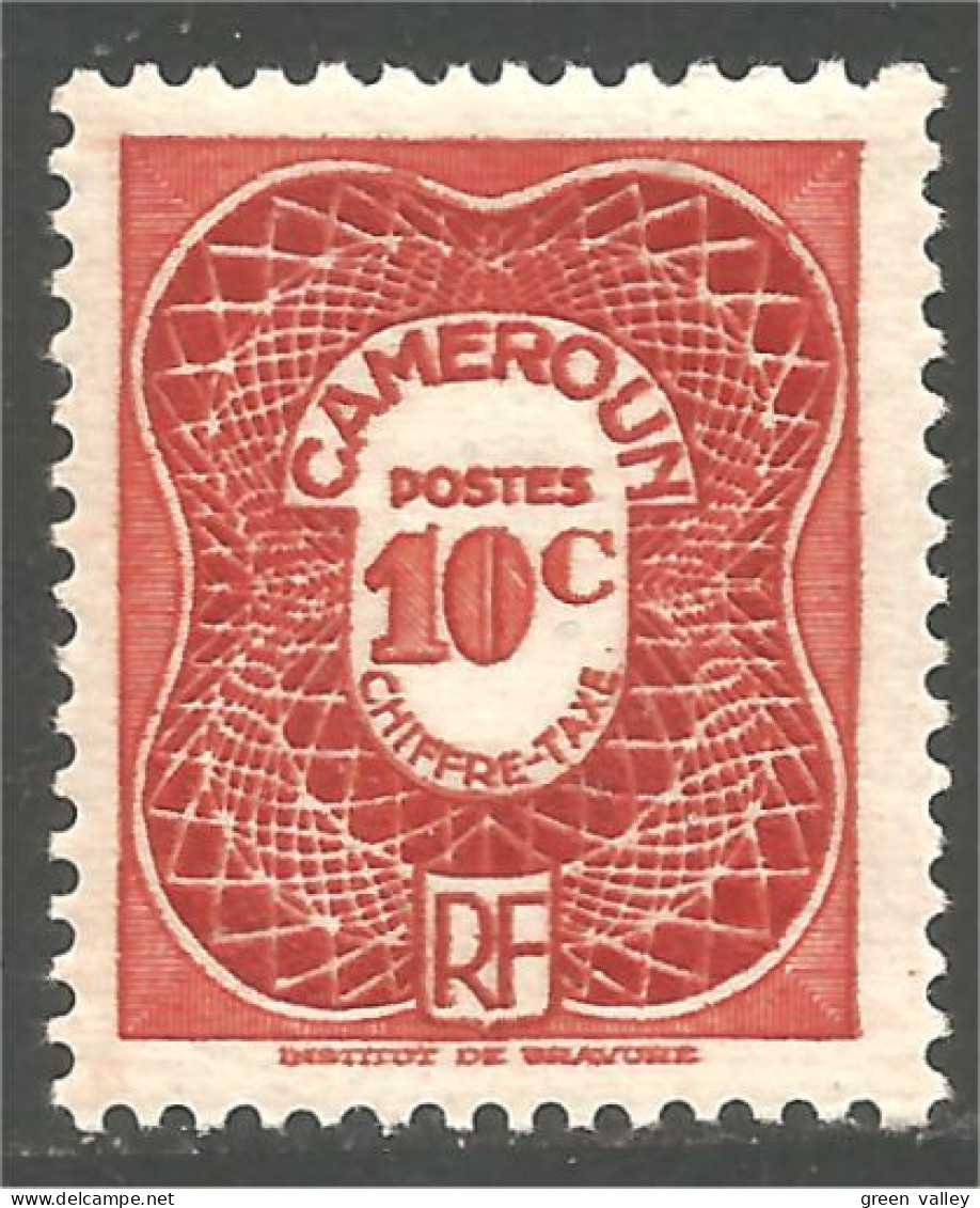 236 Cameroun Timbre-taxe Postage Due MNH ** Neuf SC (CAM-149) - Andere & Zonder Classificatie
