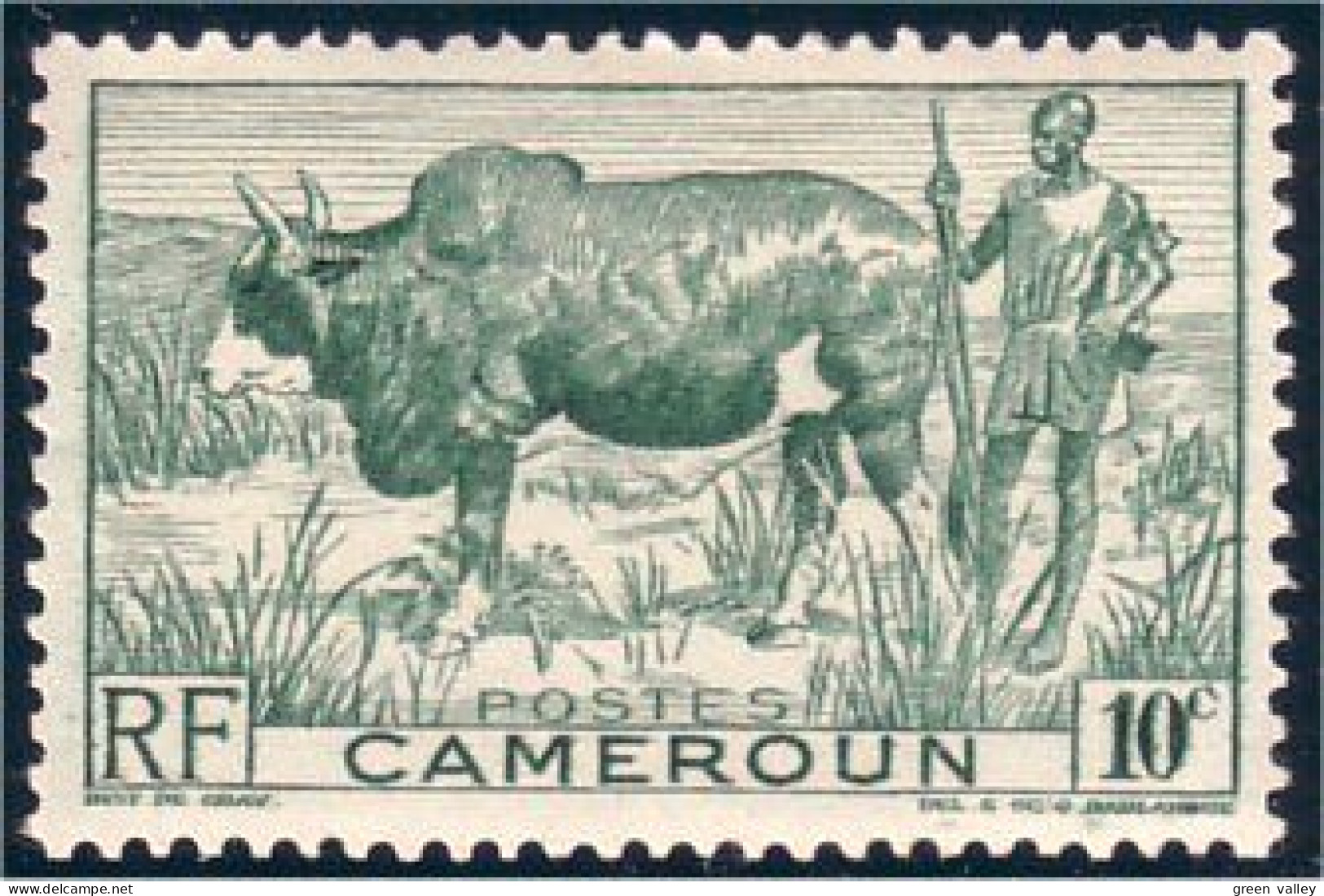 236 Cameroun Elevage Cattle Breeding MNH ** Neuf SC (CAM-67) - Neufs