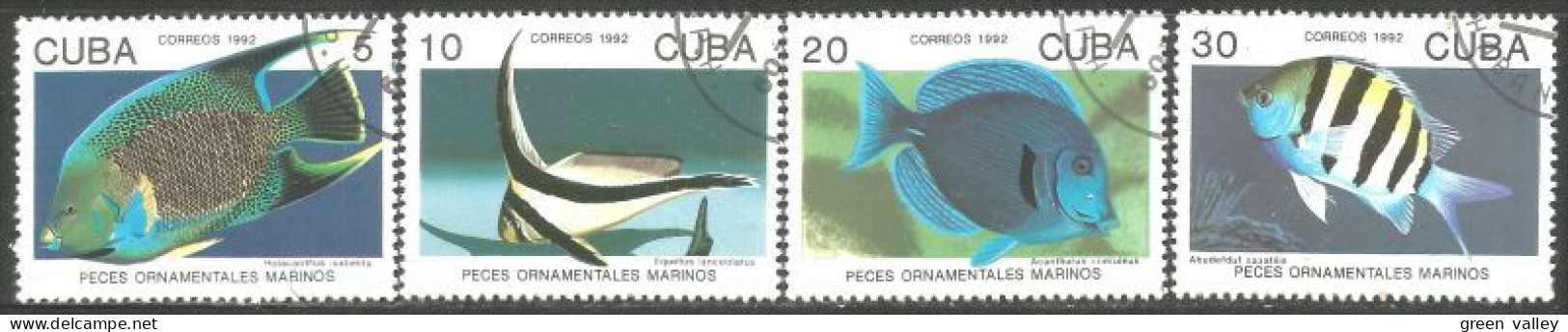 284 Cuba Poisson Fish Fisch Pesce Pescado Peixe Vis (CUB-87b) - Usados