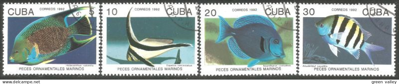 284 Cuba Poisson Fish Fisch Pesce Pescado Peixe Vis (CUB-87a) - Oblitérés