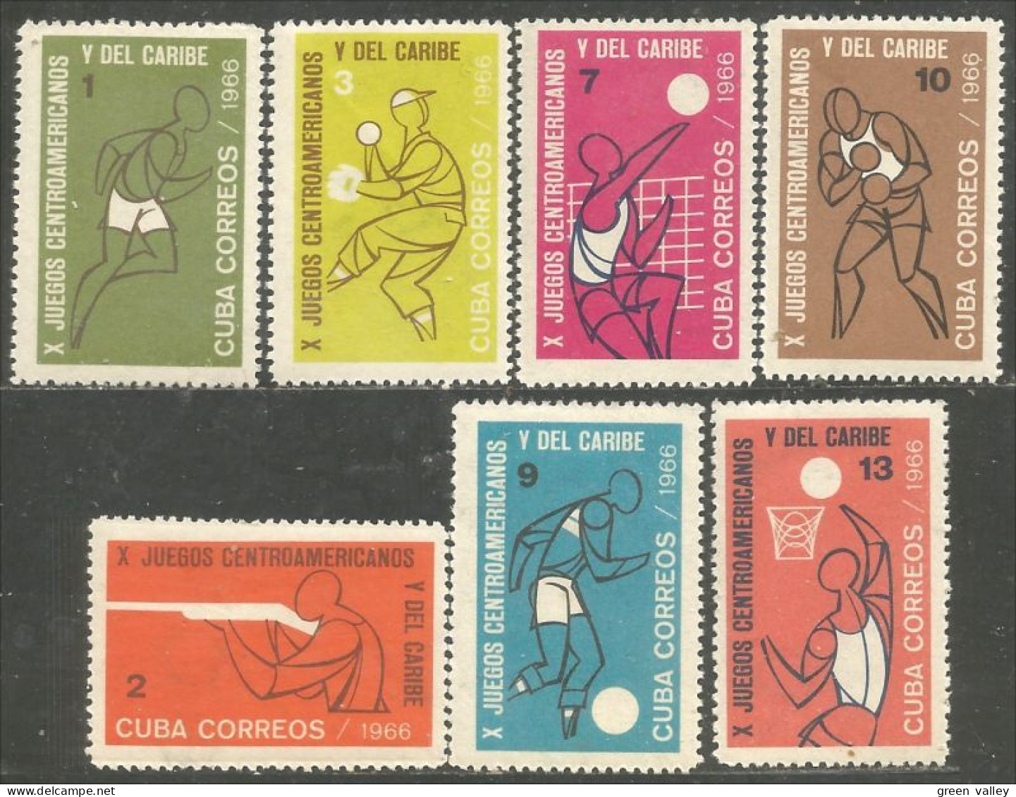 284 Cuba Sports Pan-American Games MNH ** Neuf SC (CUB-85) - Lénine