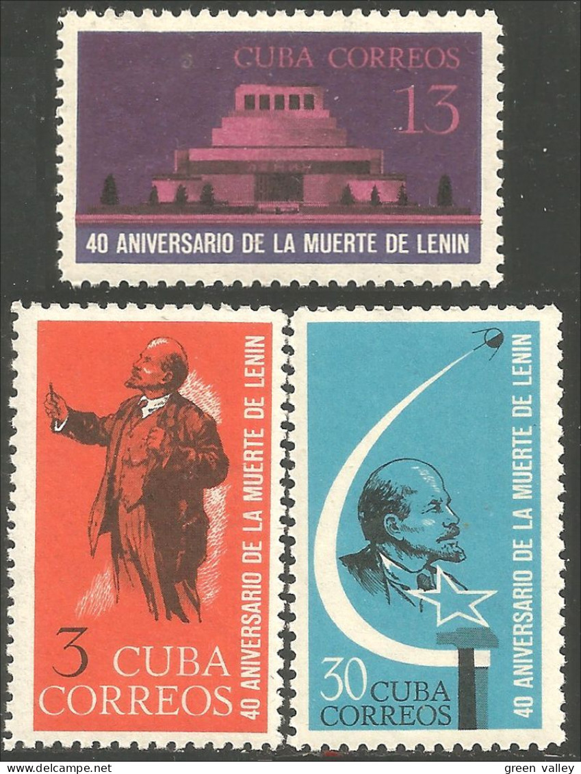 284 Cuba Lénine Lenin MNH ** Neuf SC (CUB-81) - Lénine