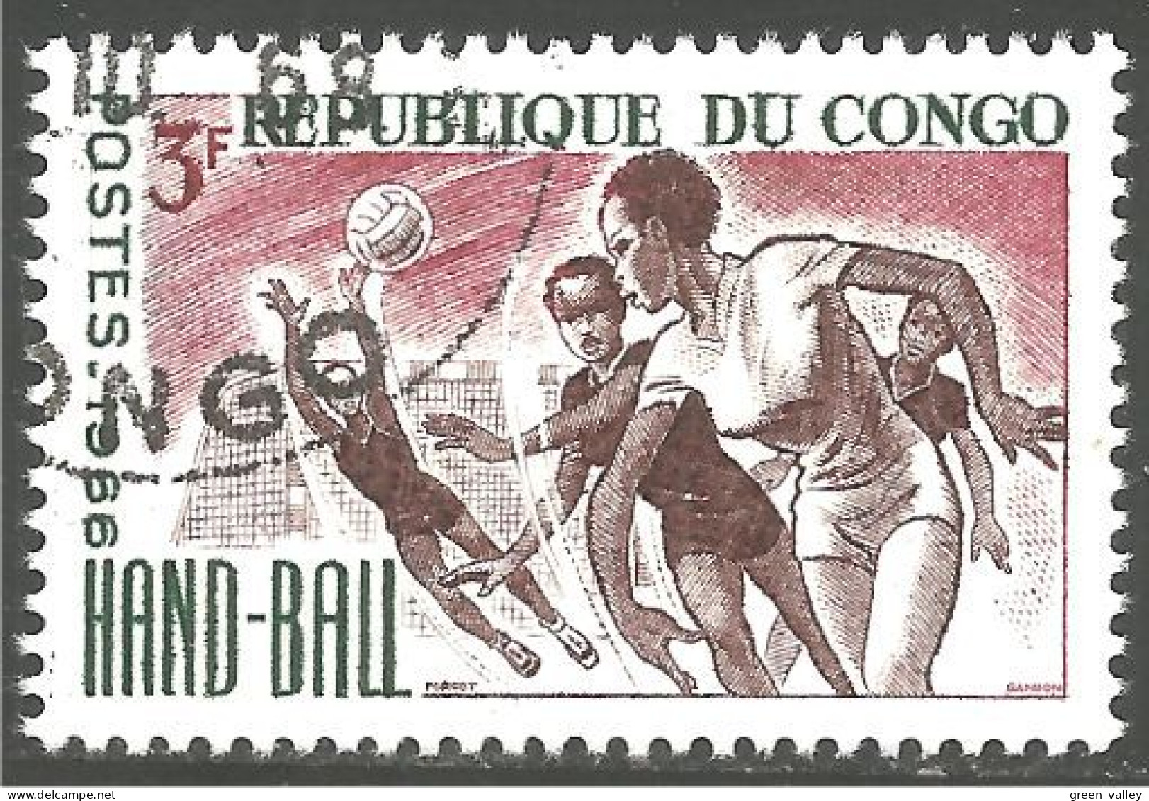 272 Congo Handball (CGO-86) - Balonmano