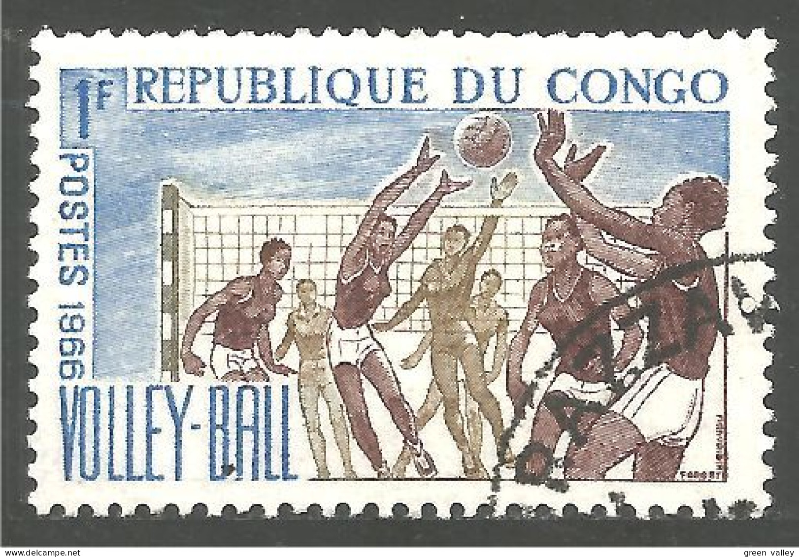 272 Congo Volley Ball (CGO-85) - Voleibol