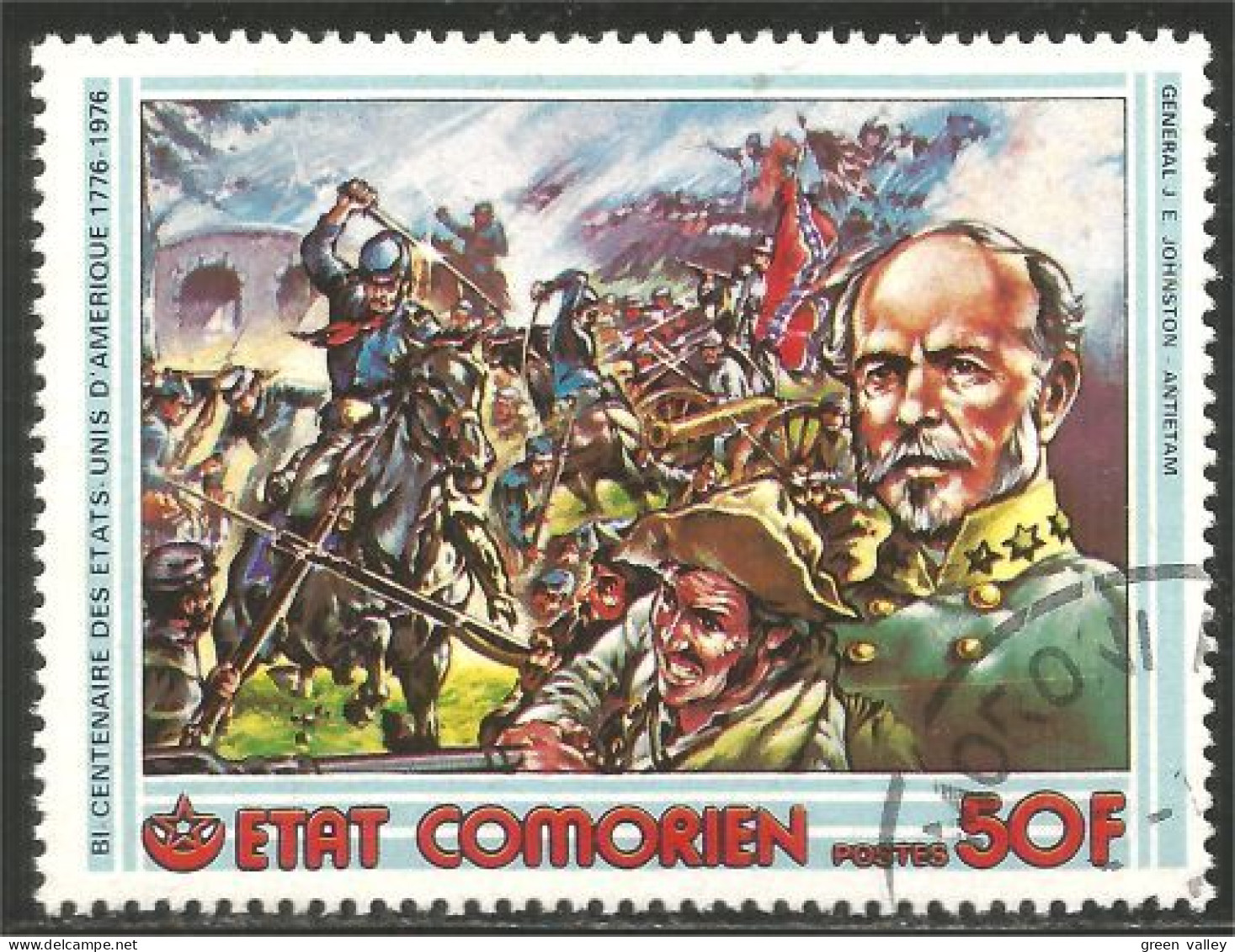 270 Comores US Bicentennial Antietam (COM-73) - Independecia USA