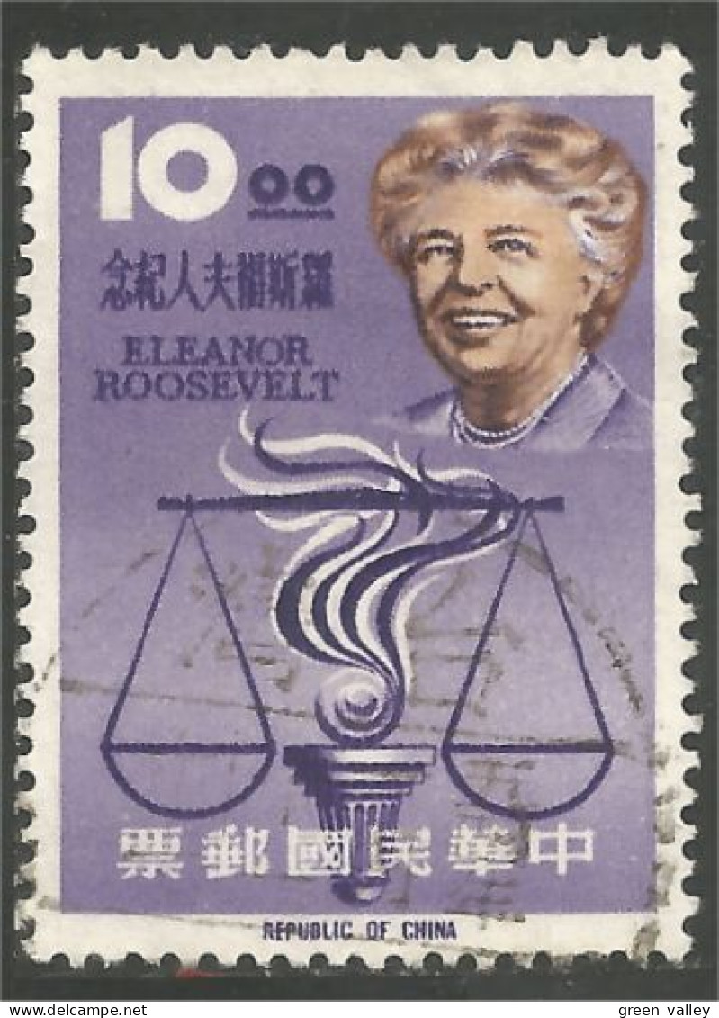 260 China 1964 Eleanor Roosevelt (CHI-682b) - Donne Celebri