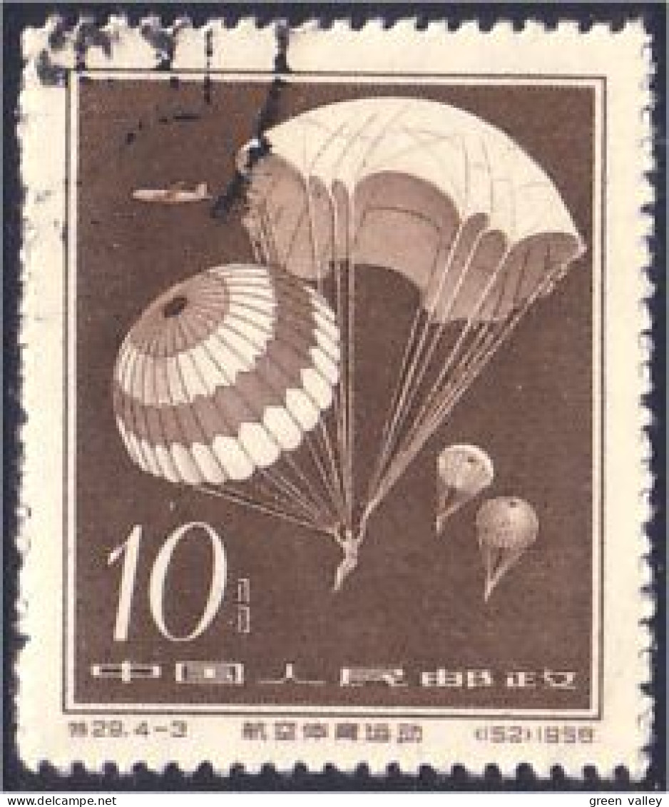 260 China Parachute Parachutists (CHI-517) - Fallschirmspringen