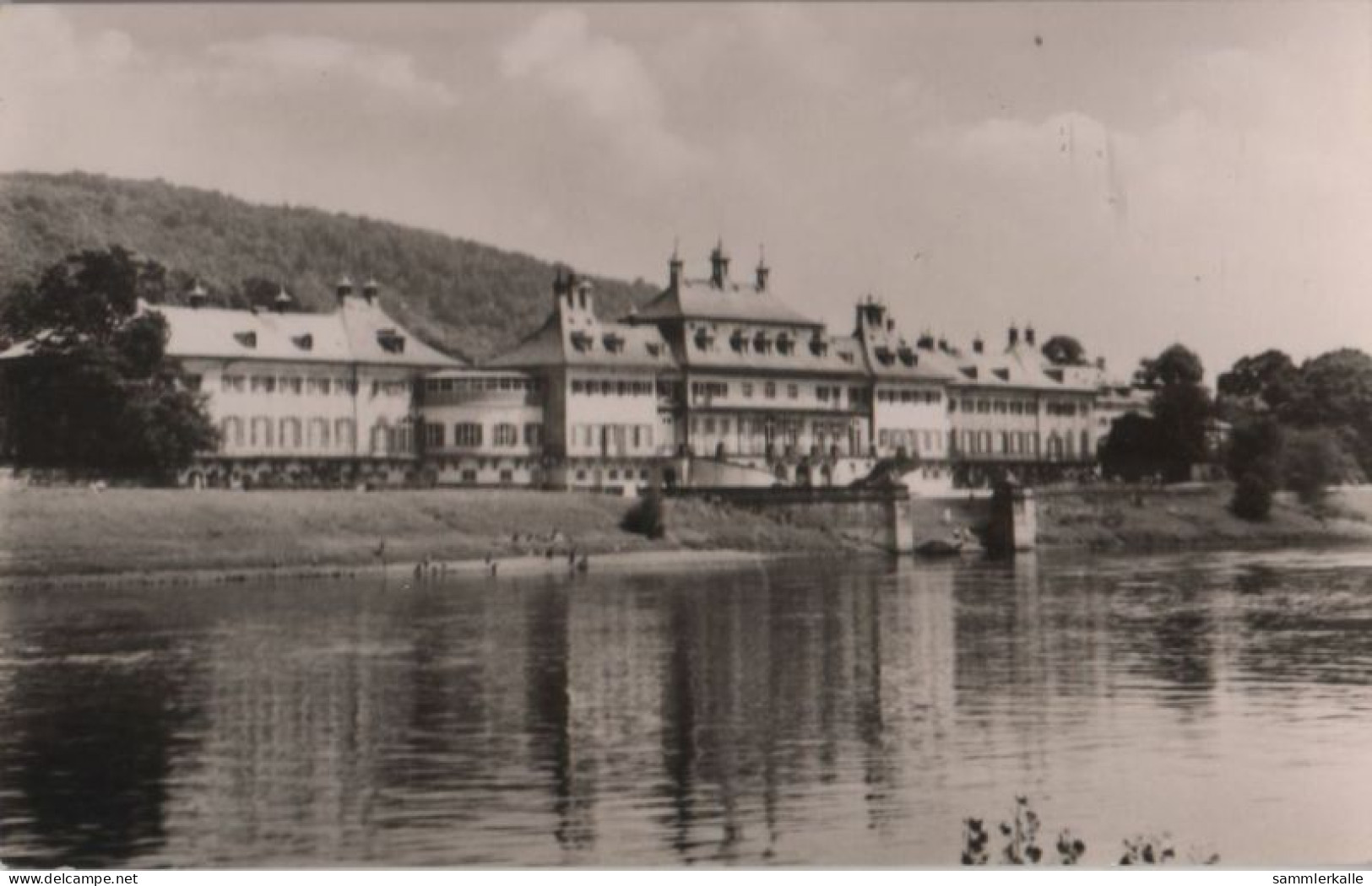 62170 - Dresden-Pillnitz - Schloss, Elbansicht - 1963 - Pillnitz