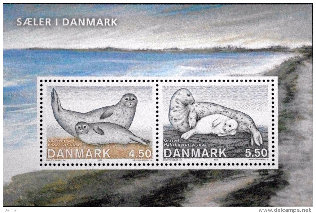 Denmark 2005 Seals In Denmark  MiNr.1417-18 Block 26 MNH  (**) ( Lot  Ks Mappe ) - Nuevos