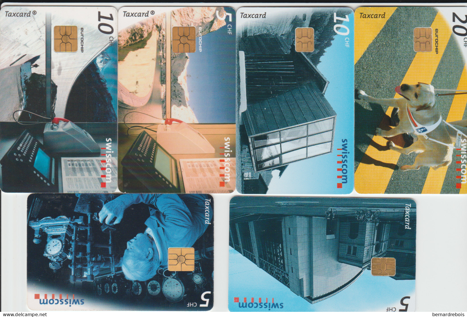 TC36 - 6 CARTES A PUCE DE SUISSE Pour 3 € - Zweden