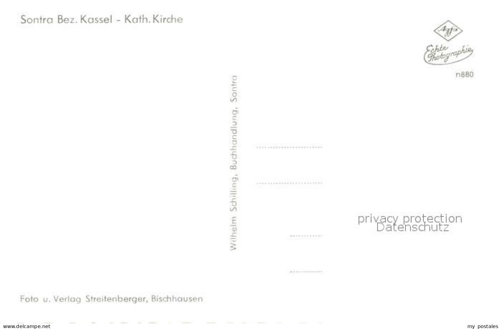 73212574 Sontra Katholische Kirche Sontra - Sontra