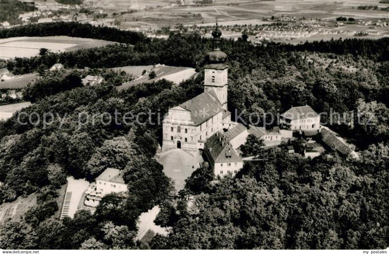 73212464 Amberg Oberpfalz Mariahilf Bergkirche Fliegeraufnahme Amberg Oberpfalz - Amberg