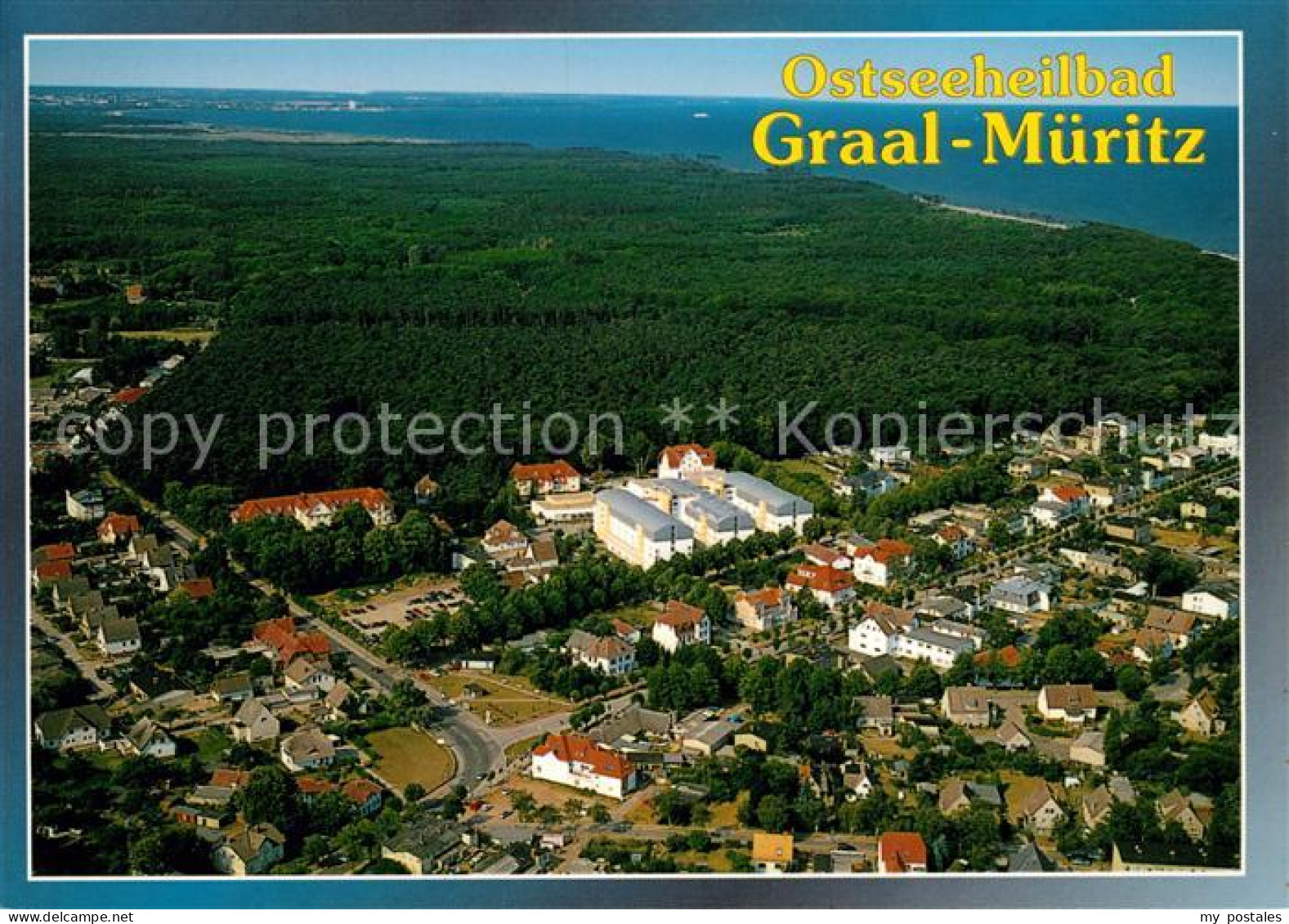 73211807 Graal-Mueritz Ostseebad Fliegeraufnahme Graal-Mueritz Ostseebad - Graal-Müritz