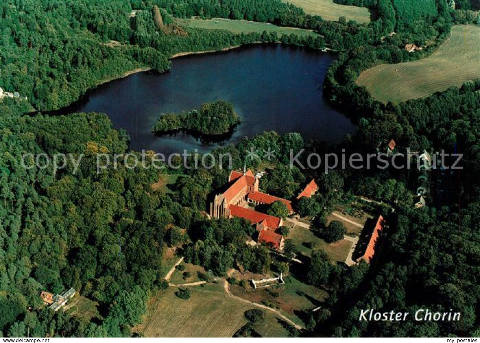 73211786 Schorfheide Biosphaerenreservat Mit Kloster Chorin Und Amtssee Fliegera - Finowfurt