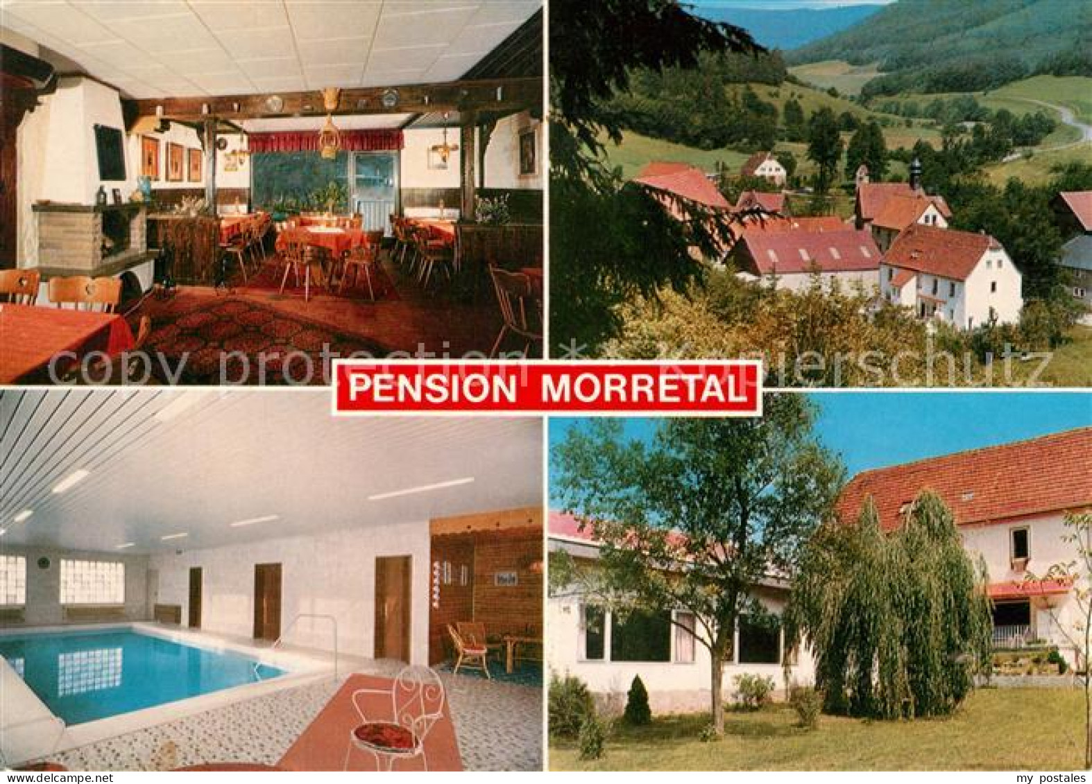 73211698 Amorbach Pension Morretal Gaststube Hallenbad Panorama Amorbach - Amorbach