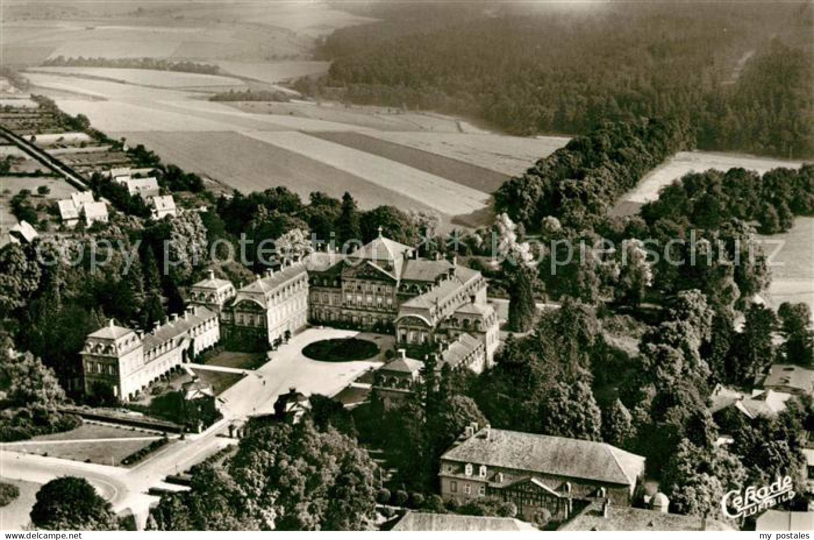 73211686 Arolsen Bad Residenzschloss Fliegeraufnahme Arolsen Bad - Bad Arolsen