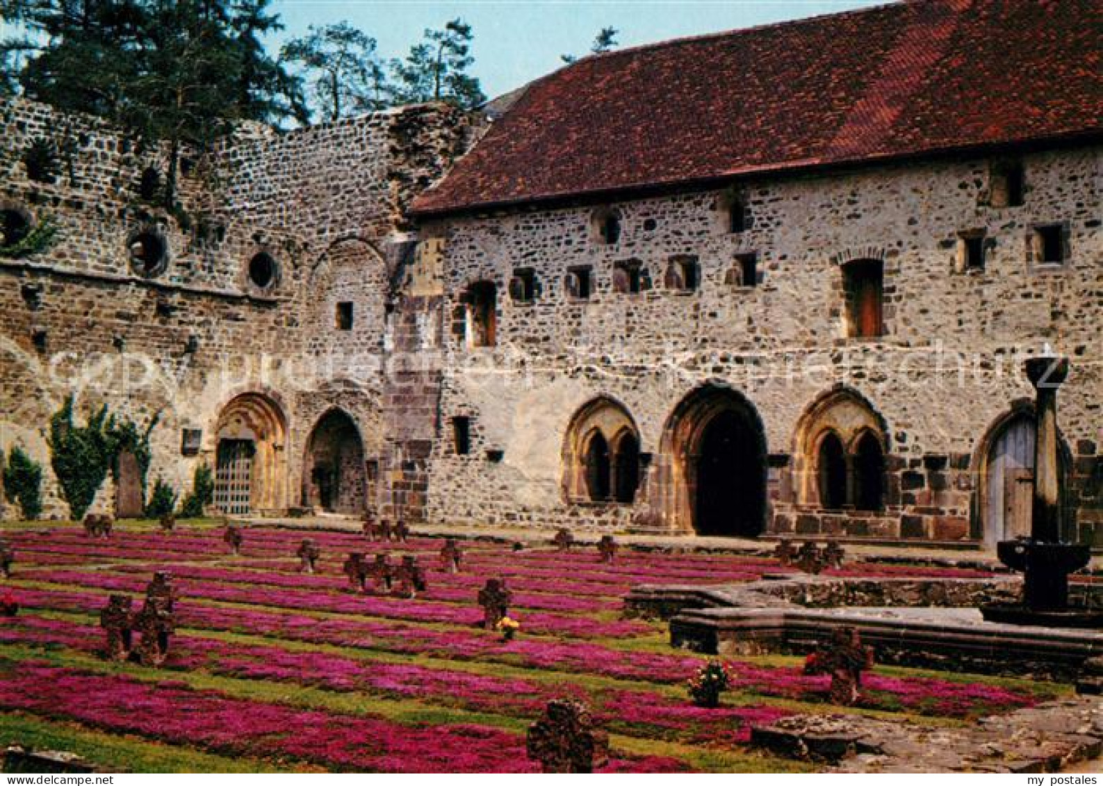 73211554 Lich Hessen Kloster Arnsburg Kreuzhof Schlafbau Lich Hessen - Lich