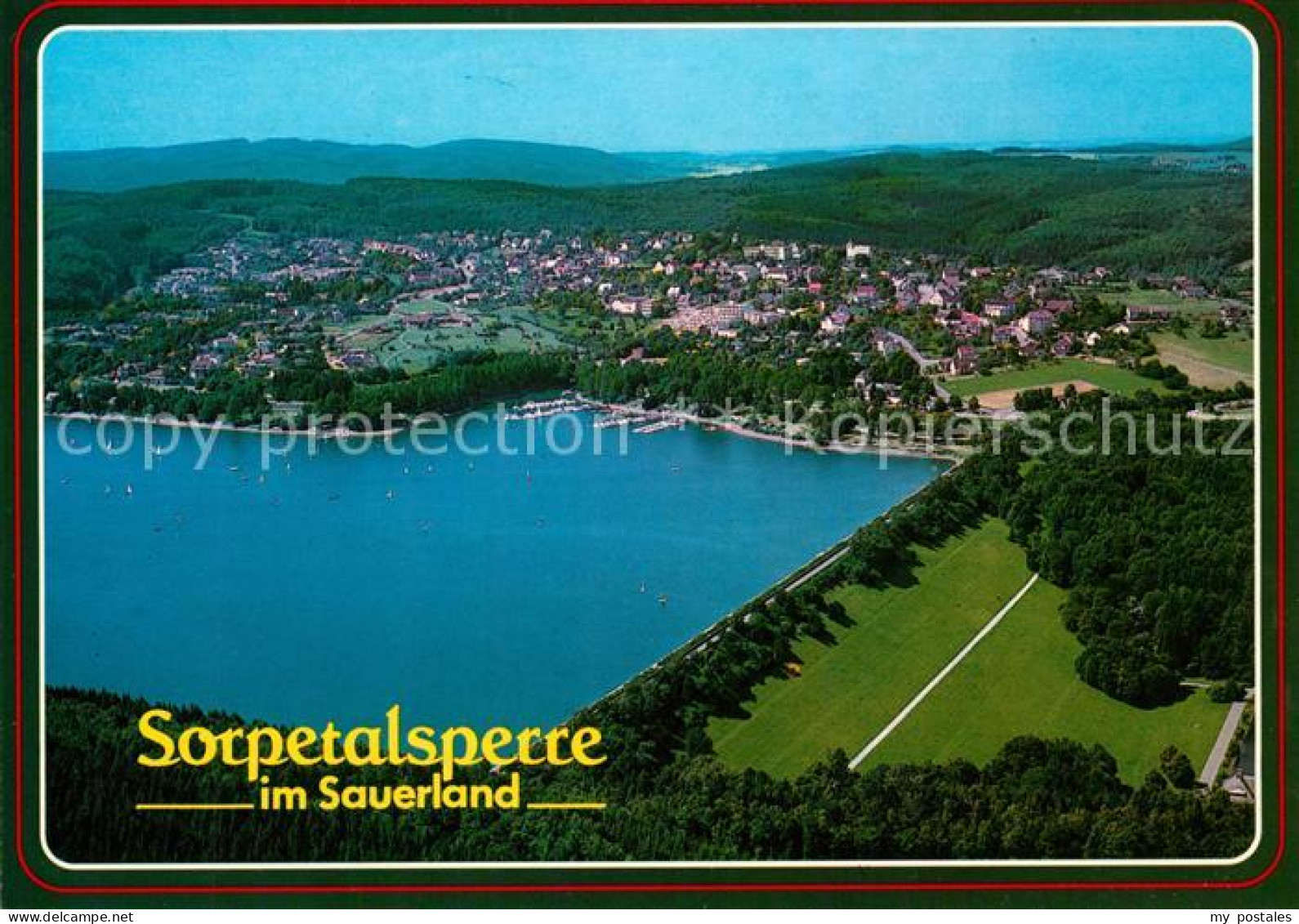 73211121 Sorpetalsperre Fliegeraufnahme Sorpetalsperre - Sundern