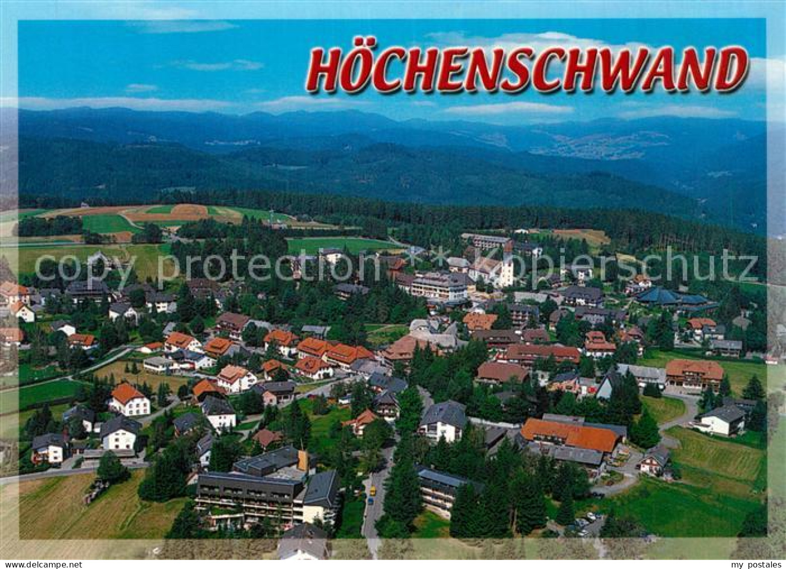 73210955 Hoechenschwand Fliegeraufnahme Hoechenschwand - Höchenschwand