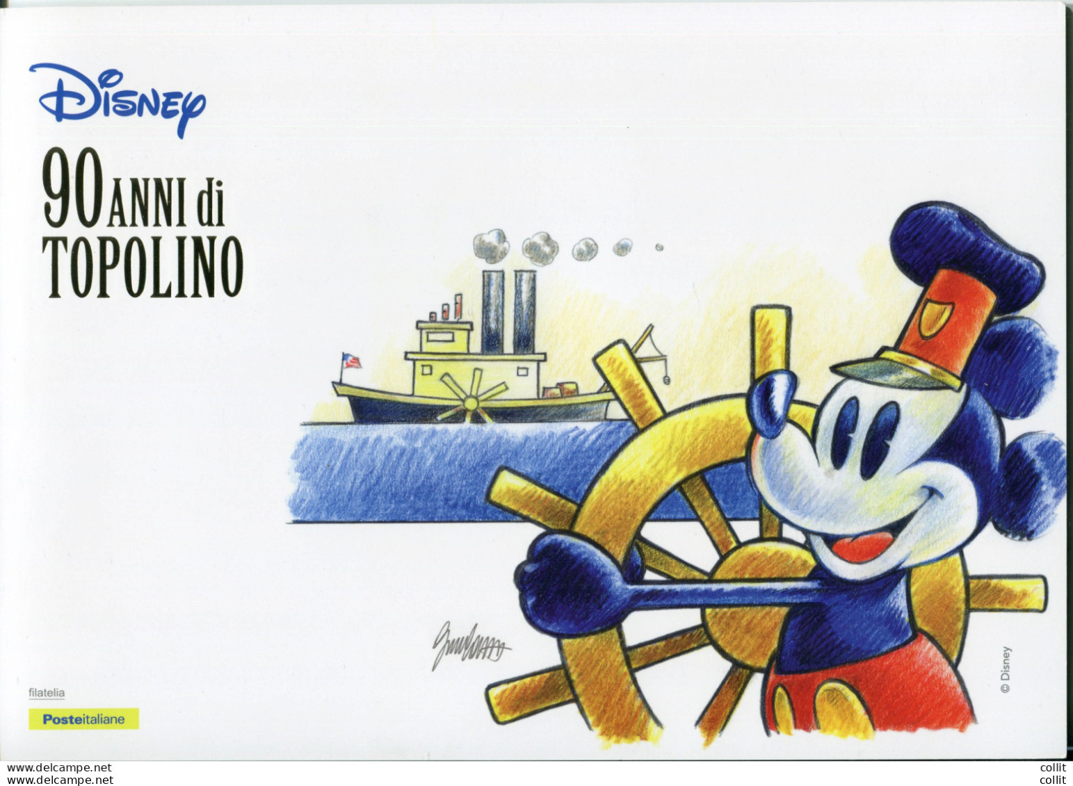 Folder 90 Anni Di Topolino - Disney - Geschenkheftchen