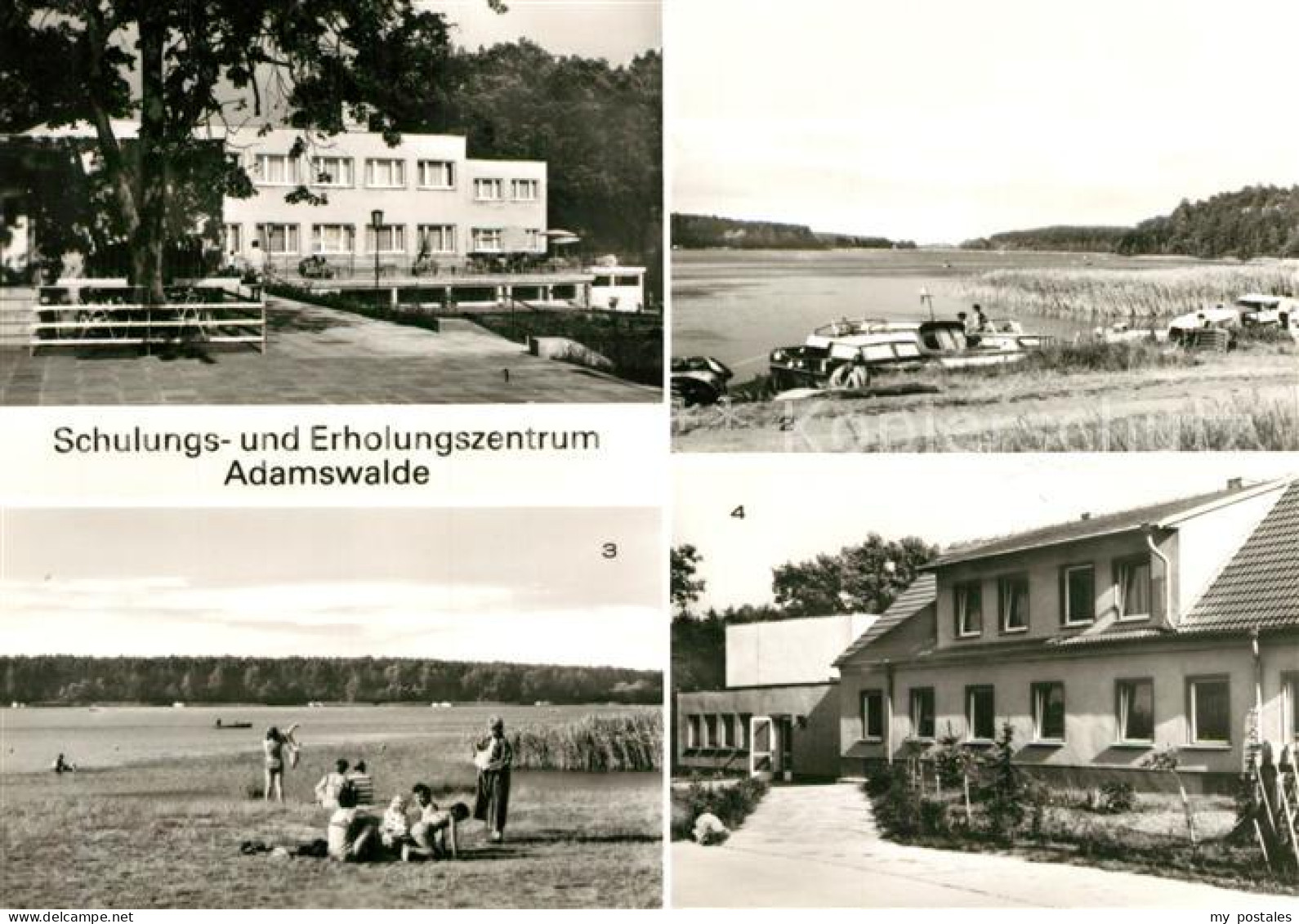 73210430 Grosszerlang Schulungs Und Erholungszentrum VEB Baukombinat Leipzig Boo - Zechlinerhütte