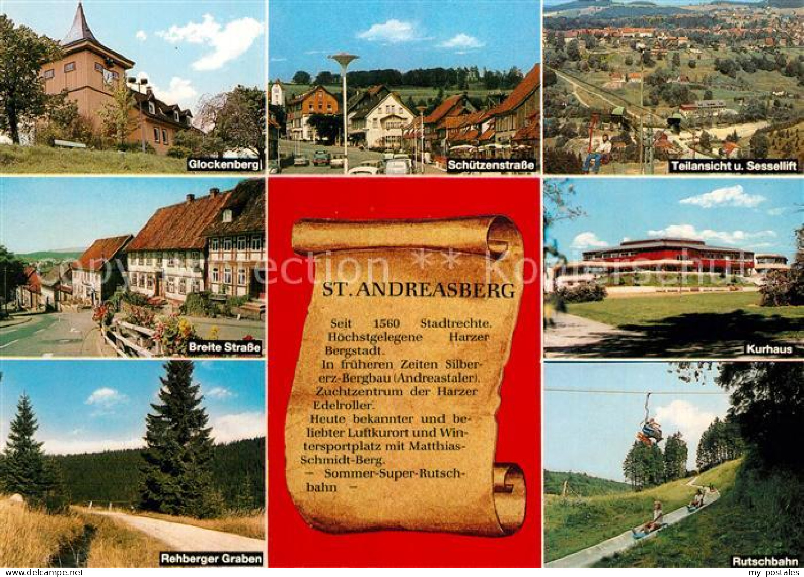 73210361 Andreasberg Harz St Glockenberg Schuetzenstrasse Rehberger Graben Rutsc - St. Andreasberg