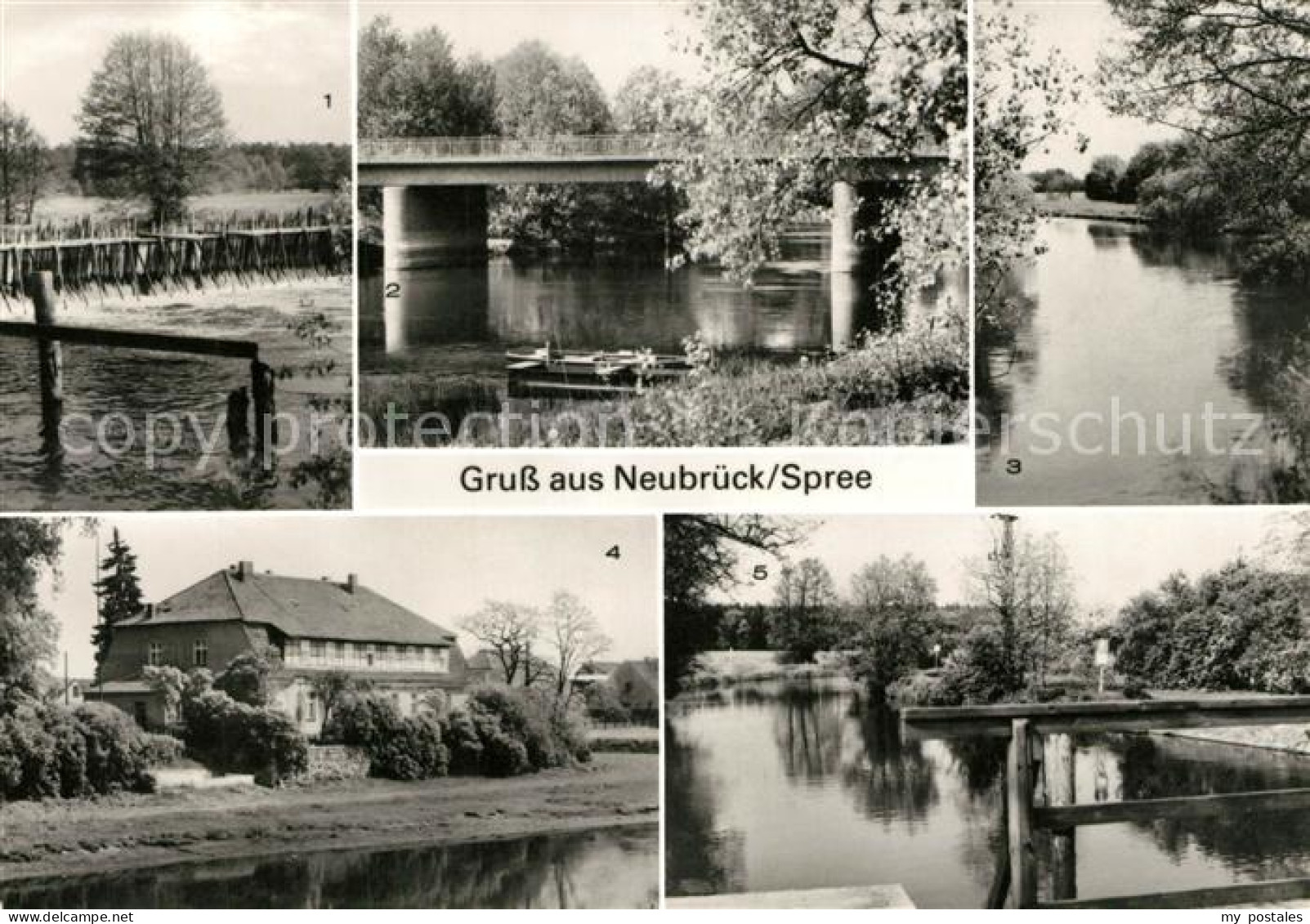 73210285 Neubrueck Spree Wehr Spreebruecke Rat Der Gemeinde Kanal Neubrueck Spre - Wilmersdorf