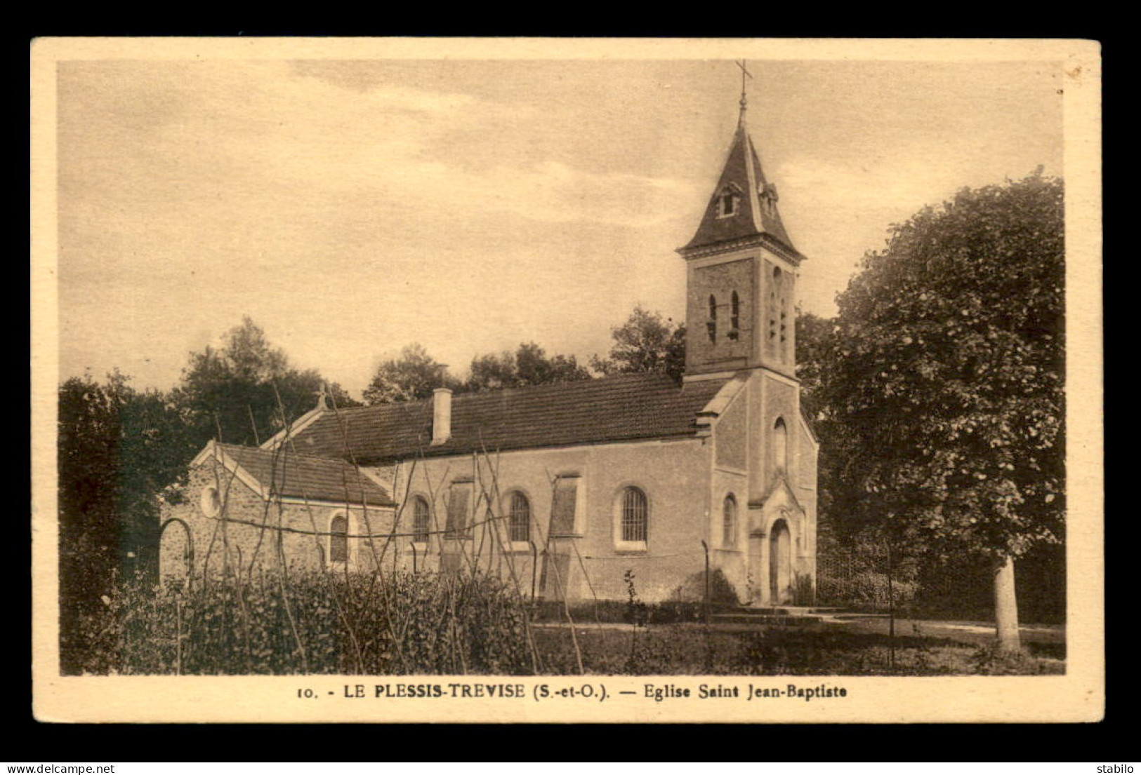 94 - LE PLESSIS-TREVISE - EGLISE ST-JEAN-BAPTISTE - Le Plessis Trevise