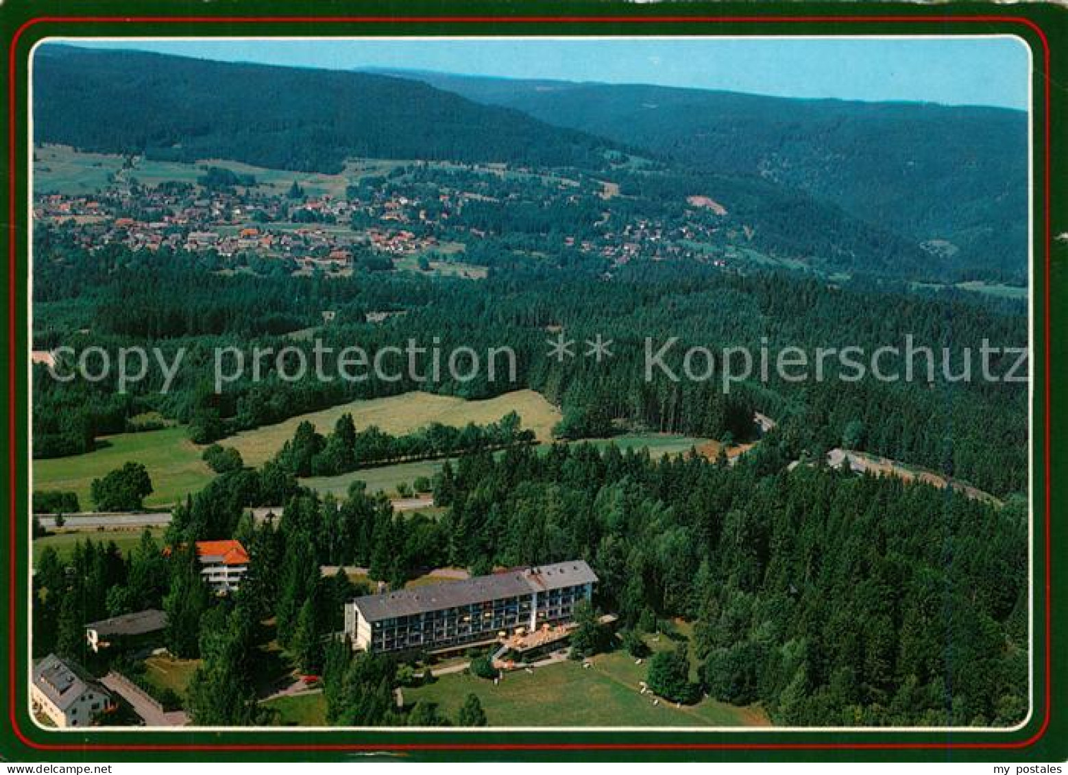 73209940 Hoechenschwand Schwarzwald Hoehesanatorium Fliegeraufnahme Hoechenschwa - Hoechenschwand