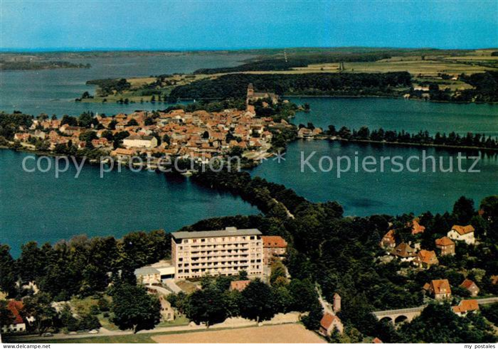 73209932 Ratzeburg Inselstadt Fliegeraufnahme Ratzeburg - Ratzeburg