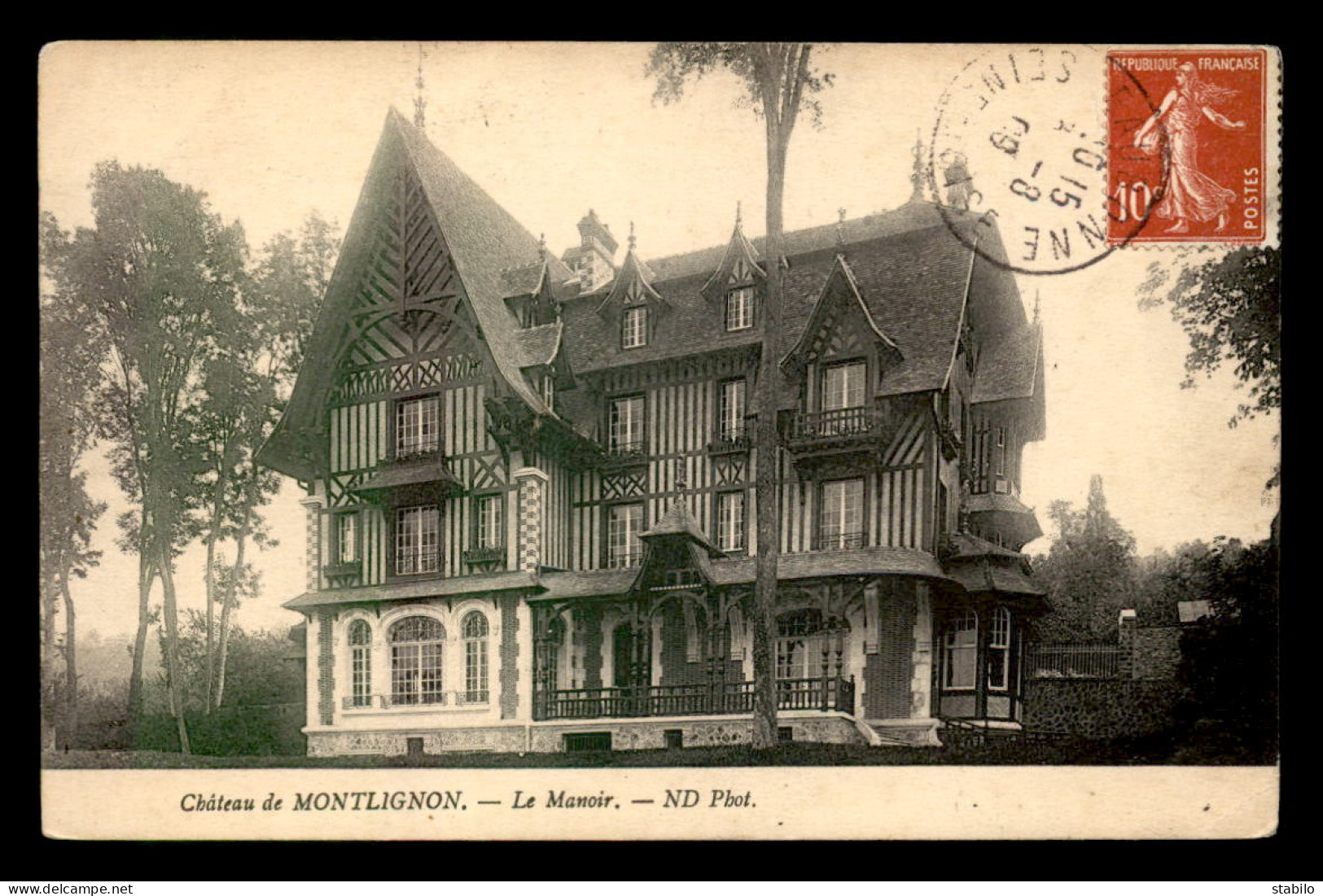 95 - MONTLIGNON - LE MANOIR - Montlignon