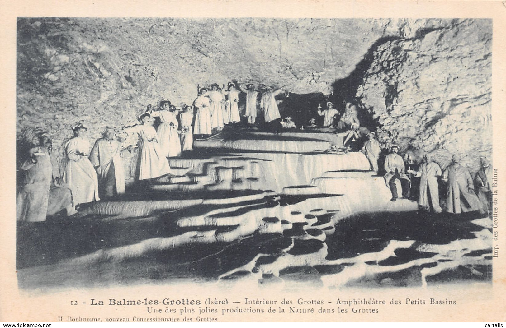 38-LA BALME LES GROTTES-N°4007-E/0163 - La Balme-les-Grottes