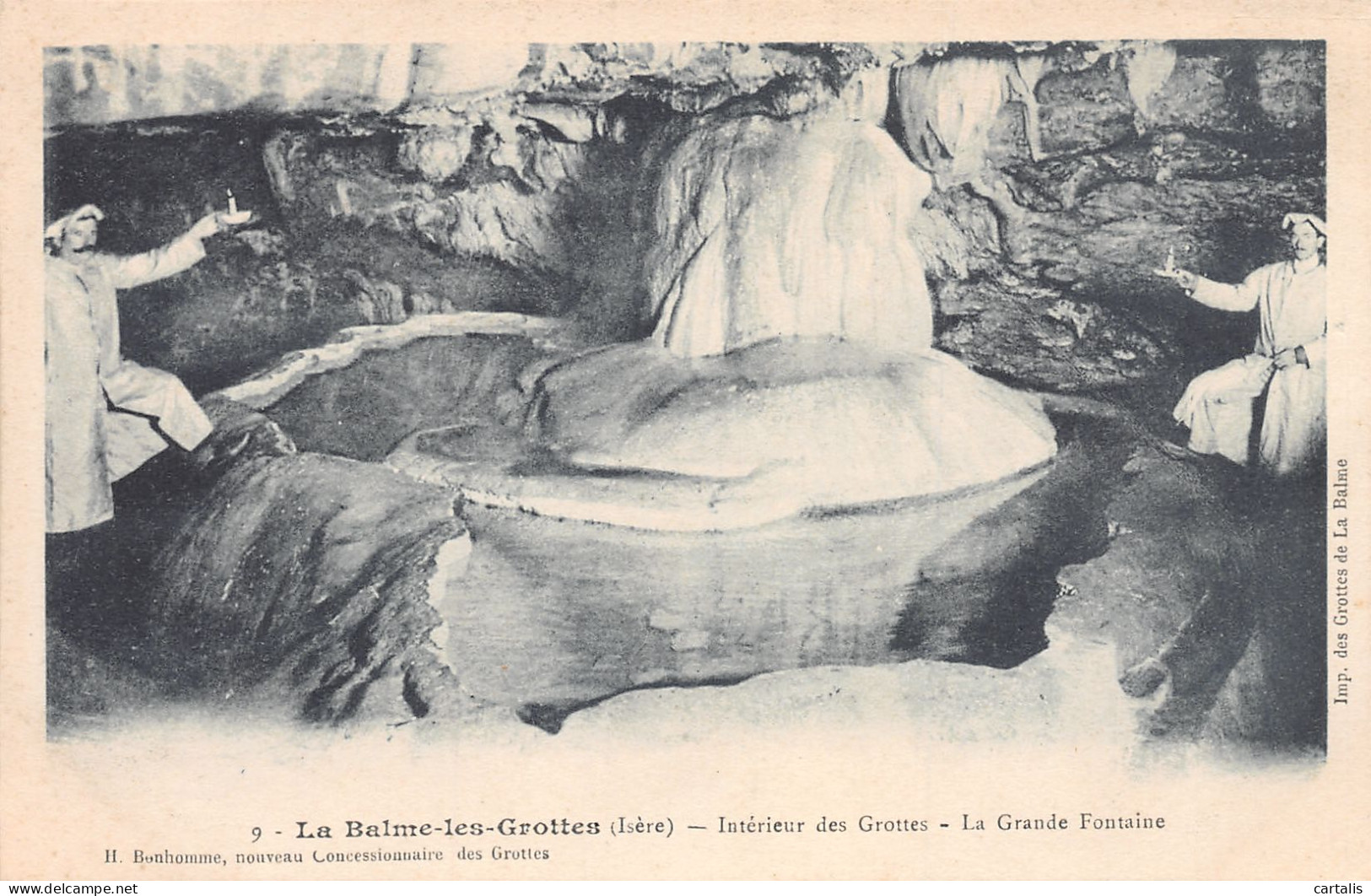 38-LA BALME LES GROTTES-N°4007-E/0167 - La Balme-les-Grottes