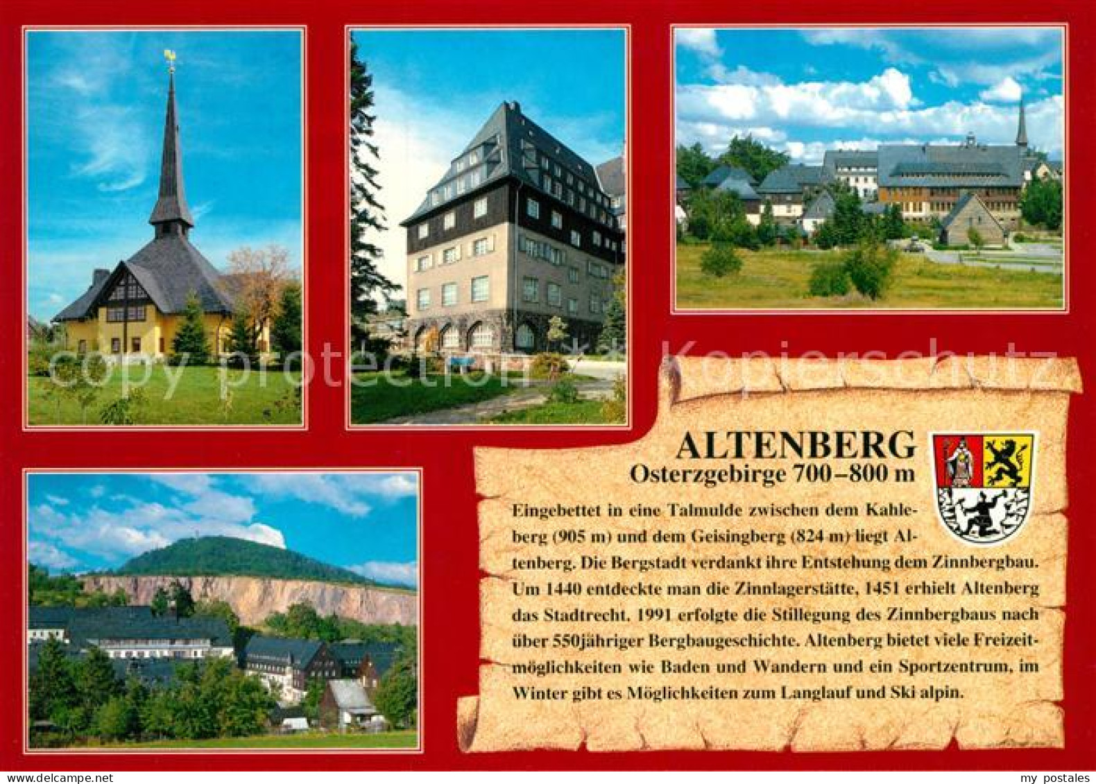 73209740 Altenberg Erzgebirge Kirche Altenberg Erzgebirge - Geising